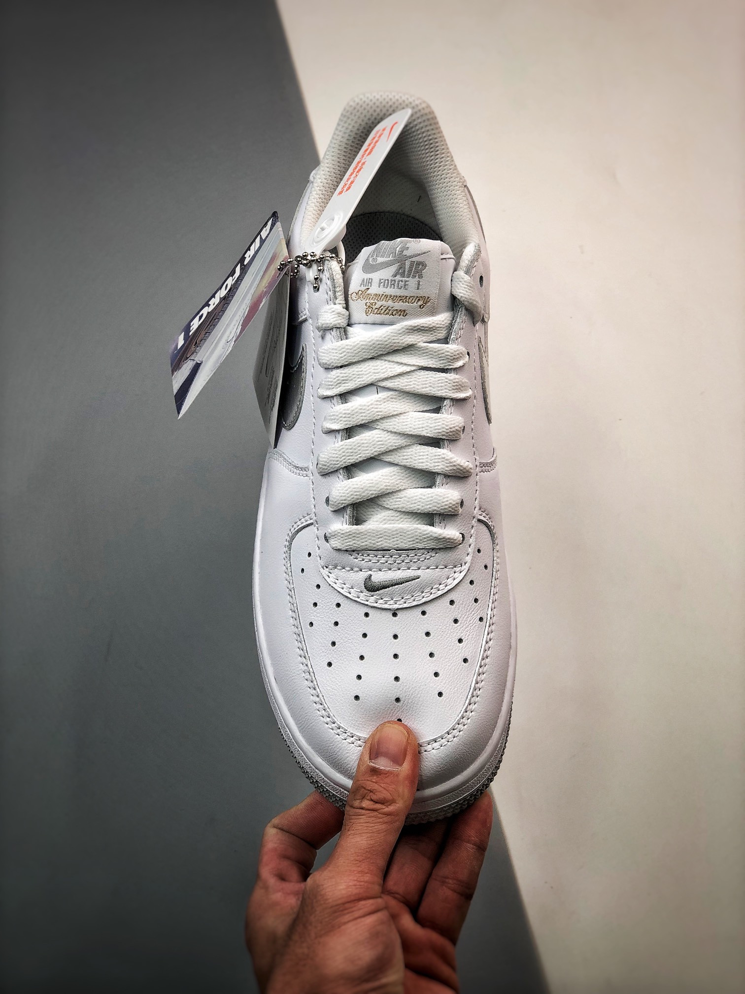 Nike Air Force 1 Low Color of the Month “Silver Swooshes” For Sale