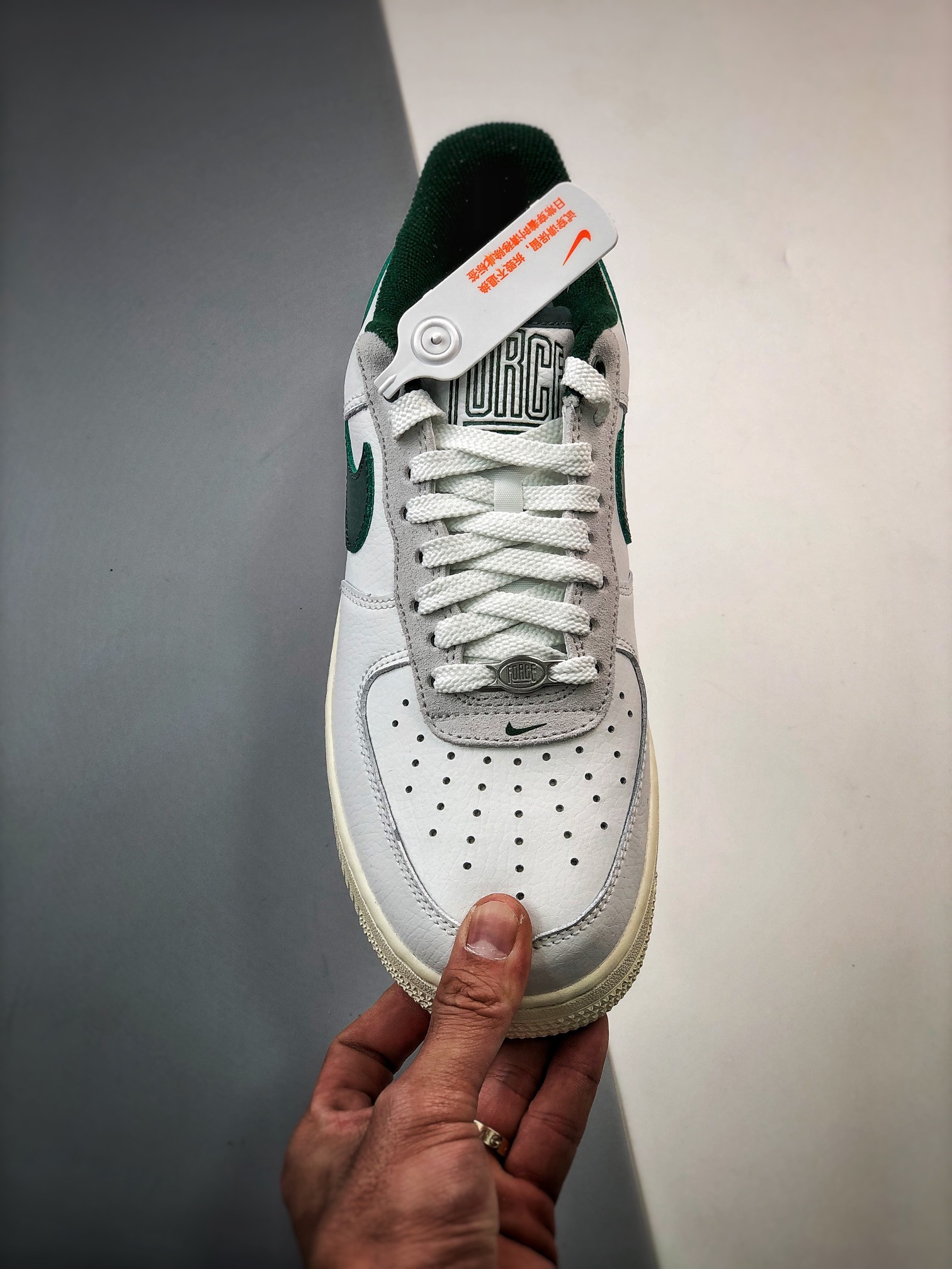 Nike Air Force 1 Low ‘Command Force’ White/Gorge Green For Sale