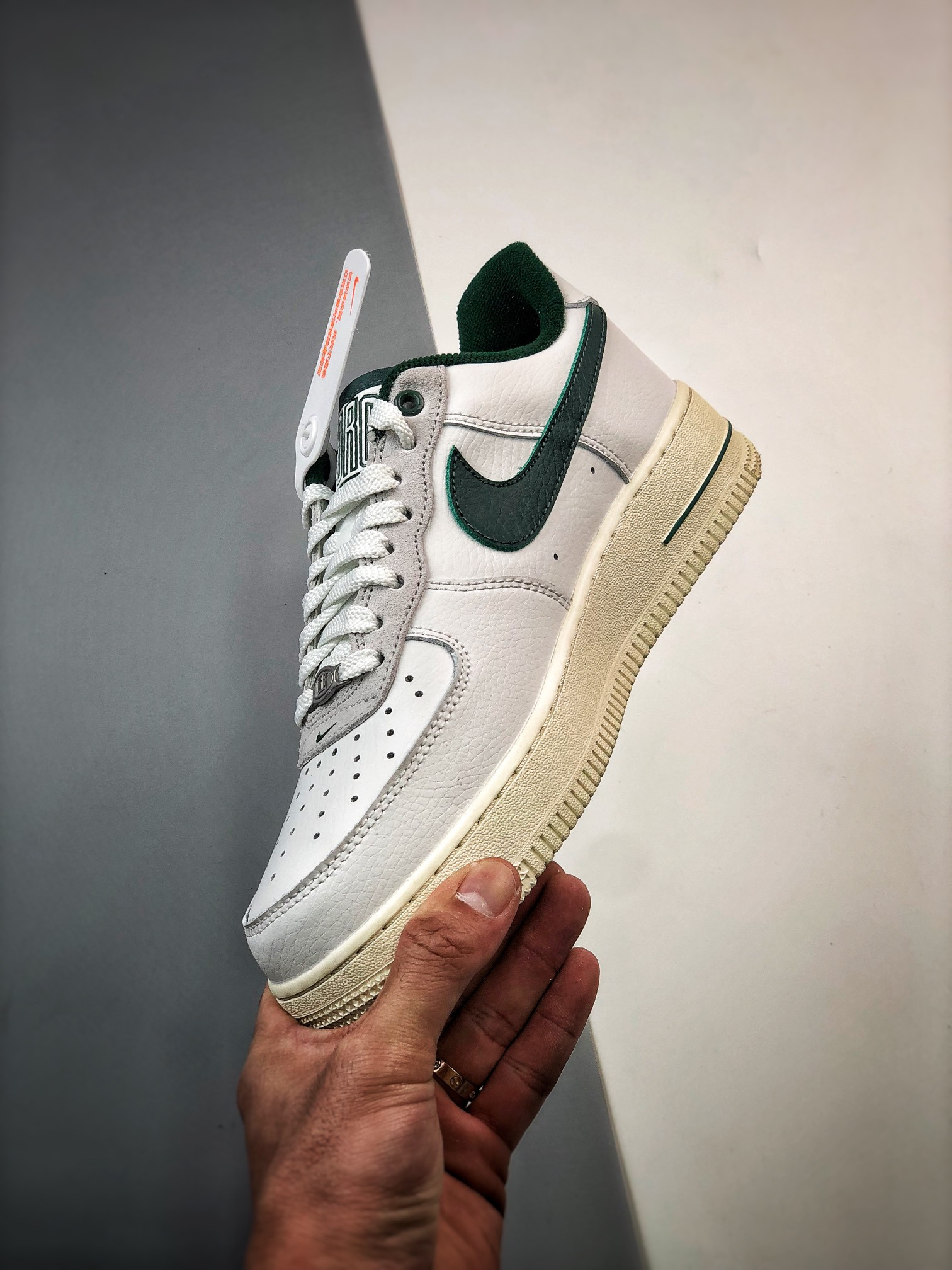 Nike Air Force 1 Low ‘Command Force’ White/Gorge Green For Sale