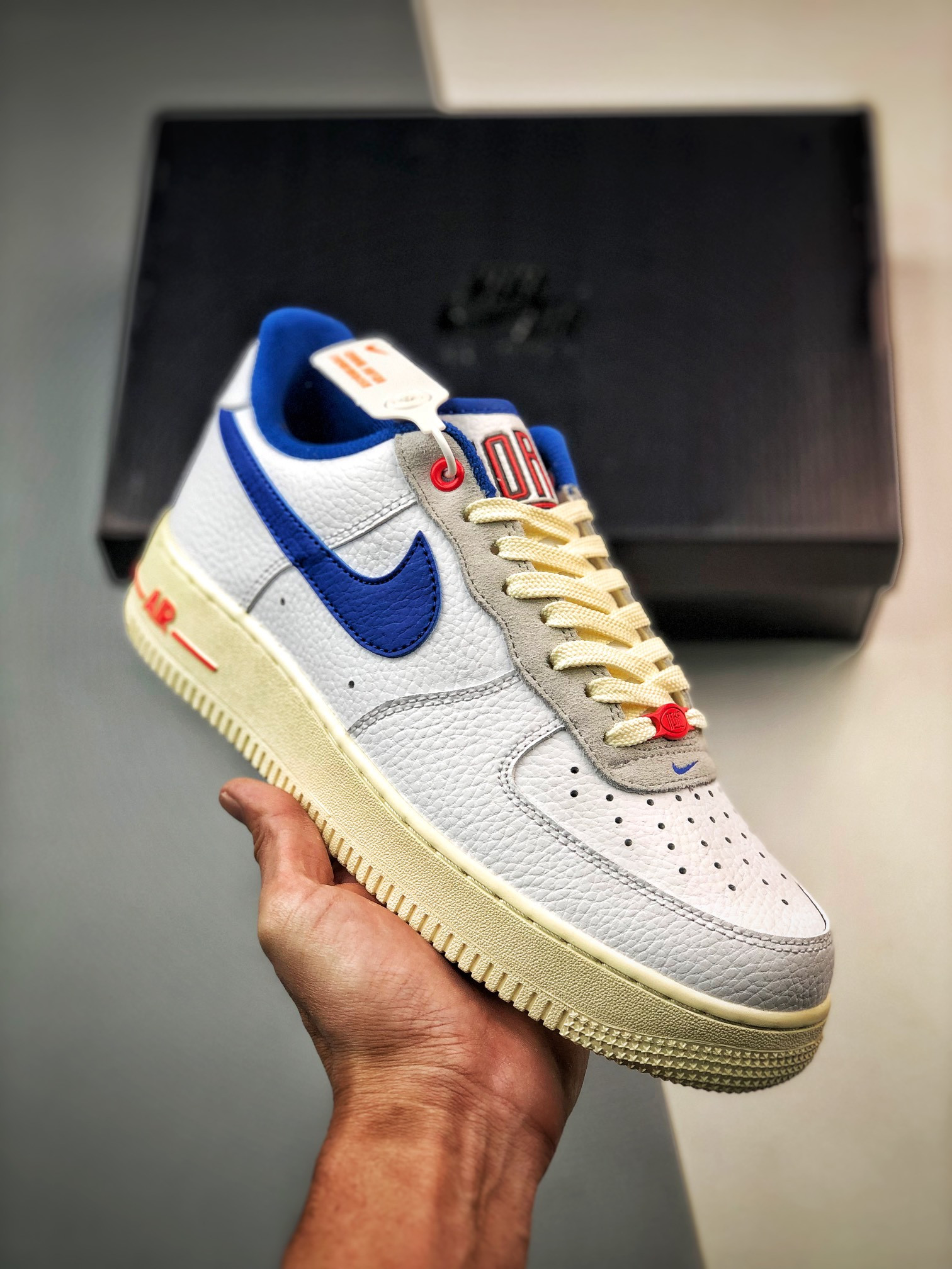 Nike Air Force 1 Low Command Force White/Hyper Royal For Sale