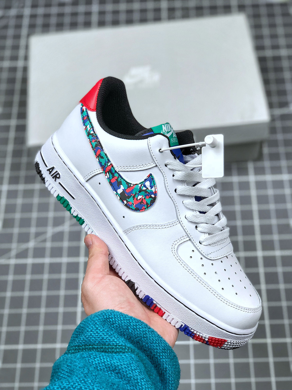 Nike Air Force 1 Low Crayon White Multi For Sale