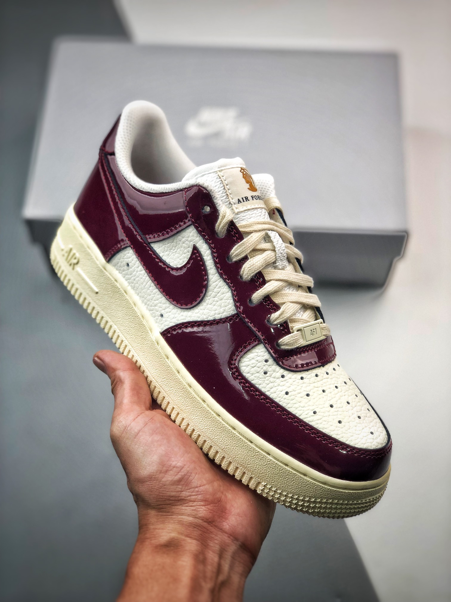 Nike Air Force 1 Low Dark Beetroot White/Burgundy For Sale