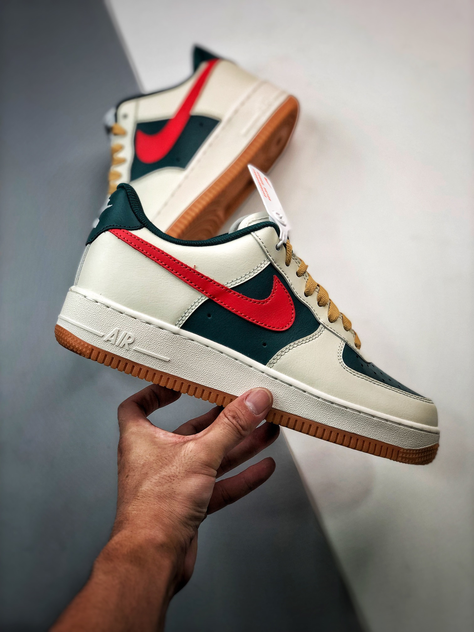 Nike Air Force 1 Low Dark Green Sail For Sale