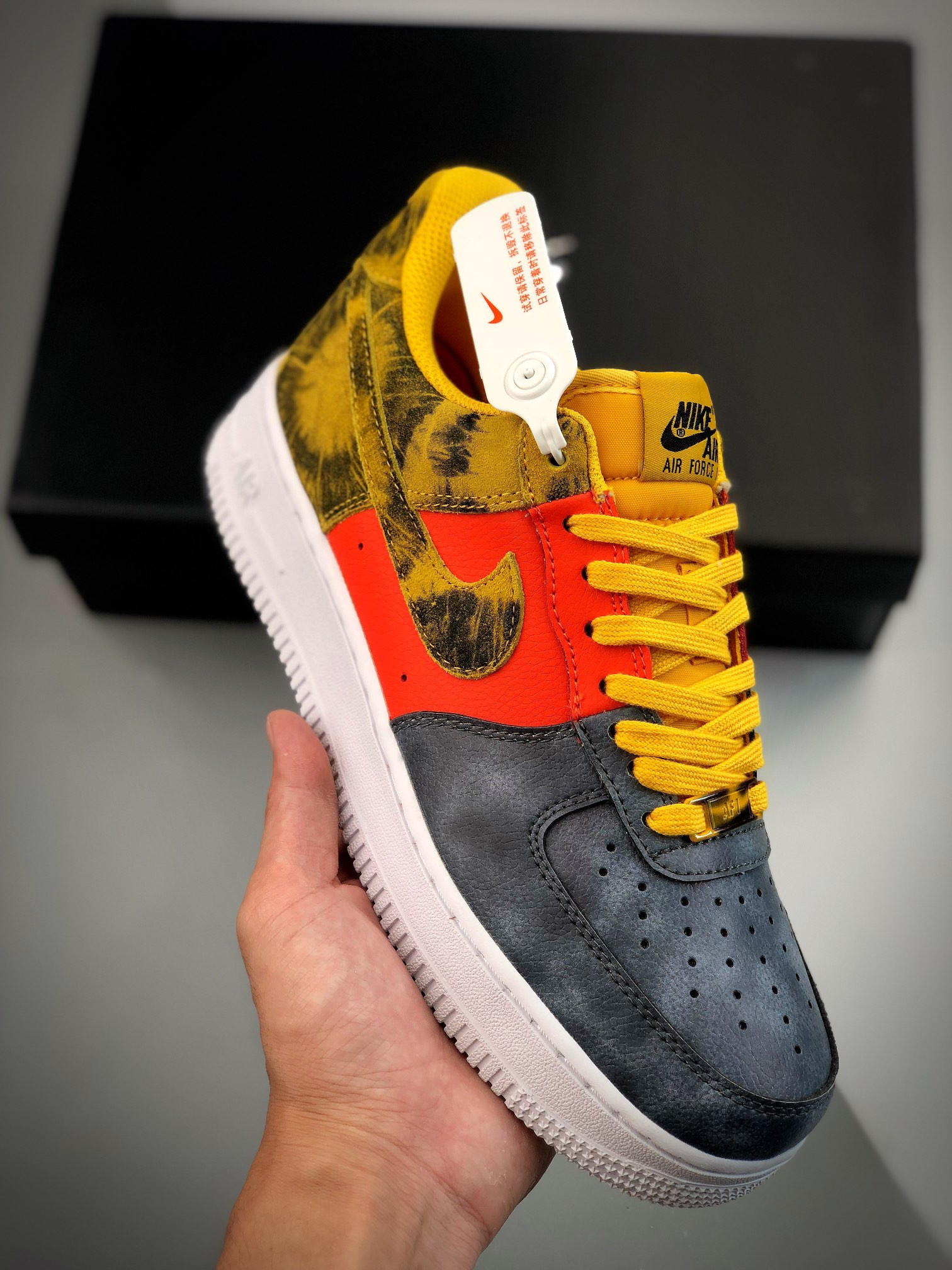 Nike Air Force 1 Low Dark Sulfur/Team Orange For Sale
