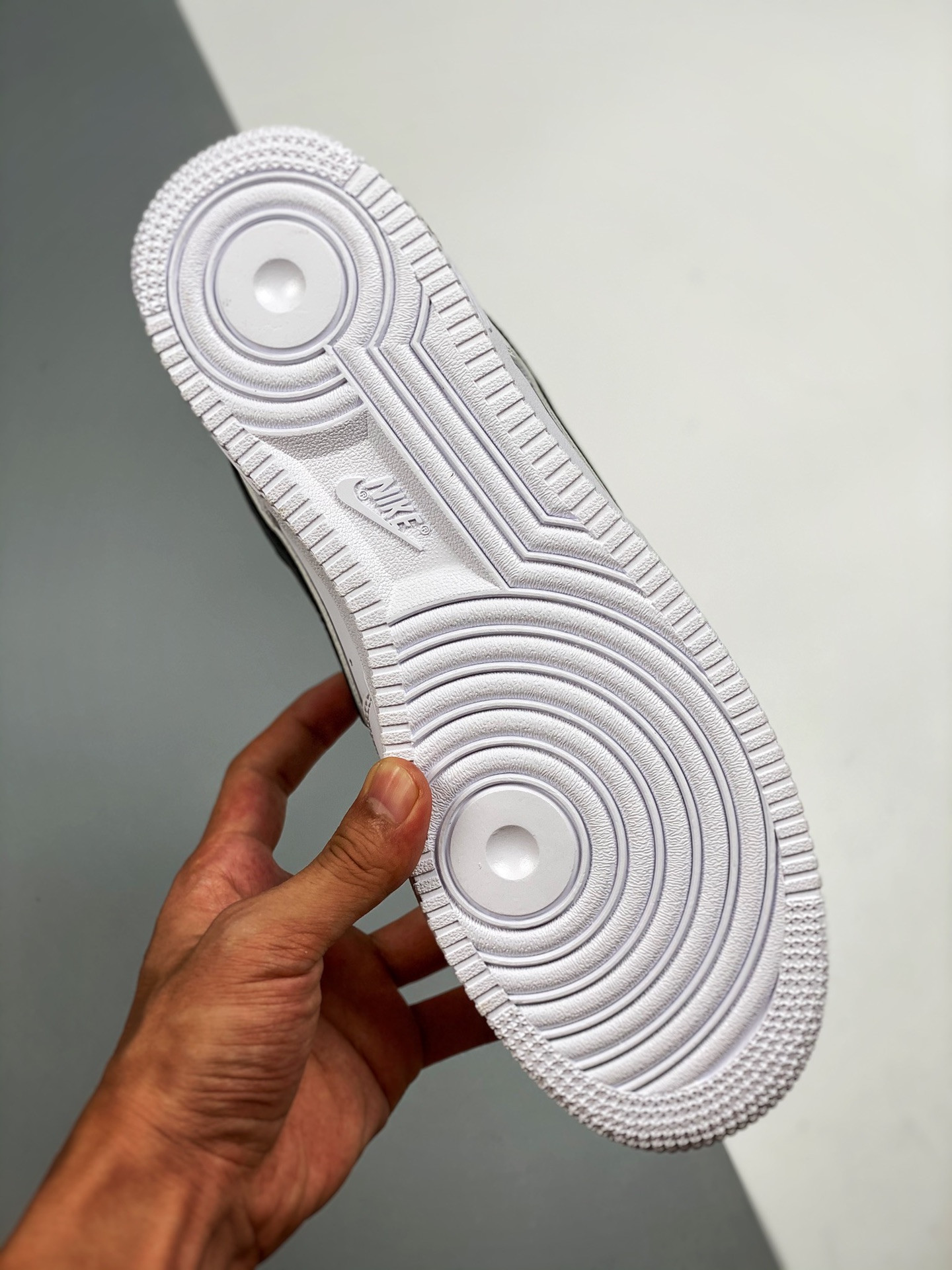 Nike Air Force 1 Low ‘Double Swooshes’ White Black Gold For Sale