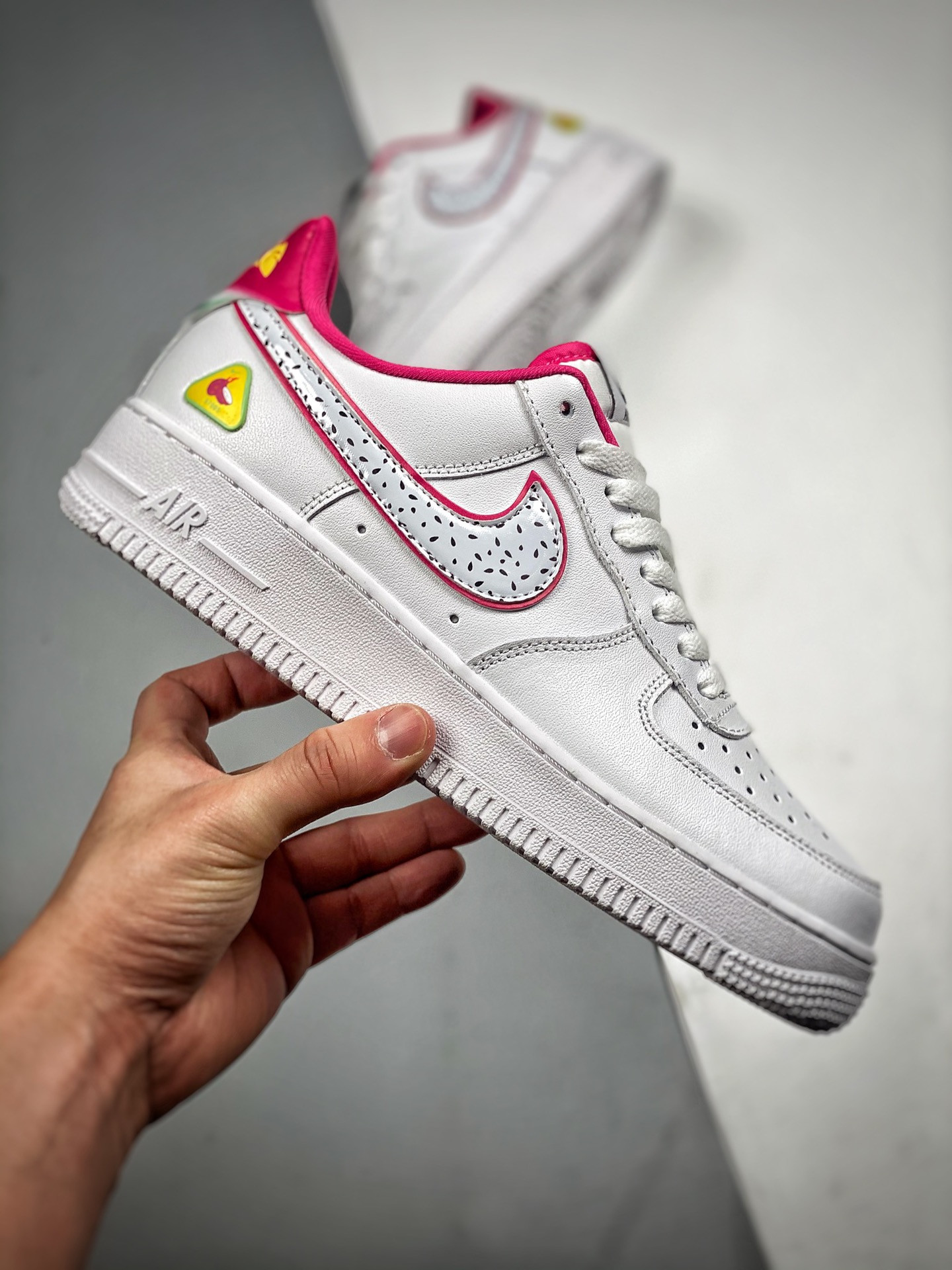 Nike Air Force 1 Low Dragonfruit White/Pink For Sale