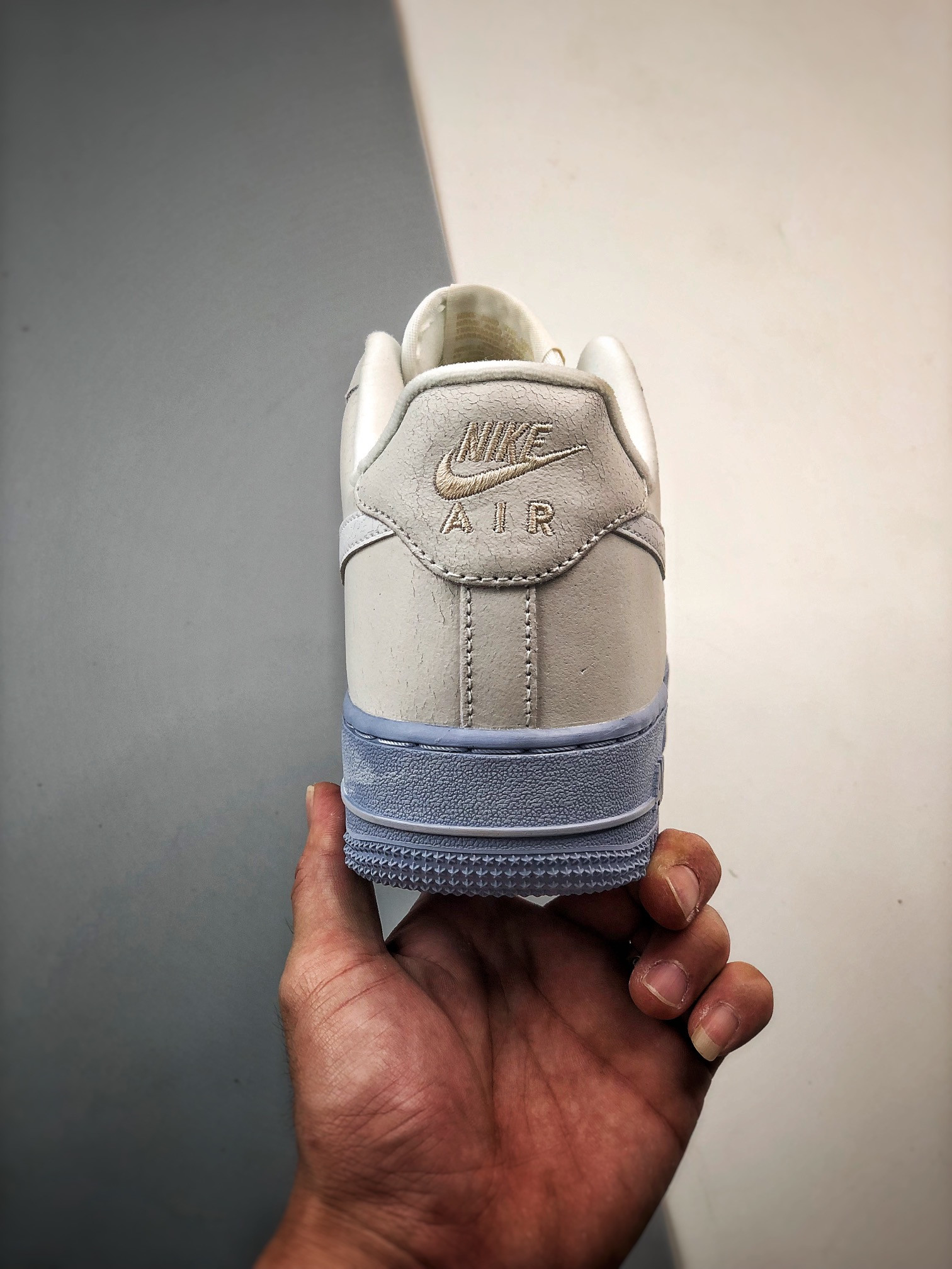Nike Air Force 1 Low EMB “Salt Flats” White/Blue Whisper/Grey For Sale