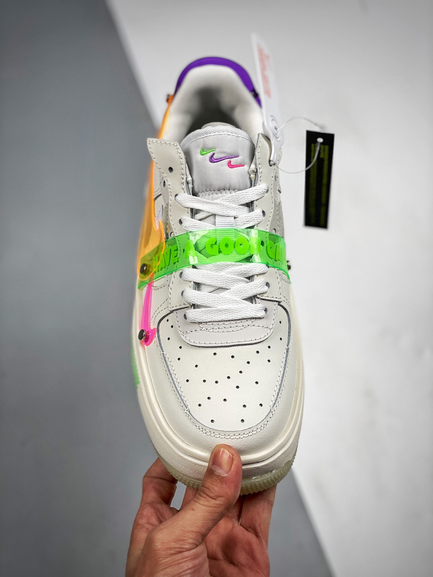 Nike Air Force 1 Low Fontanka “Have A Good Game” Sail/Green Strike/White For Sale
