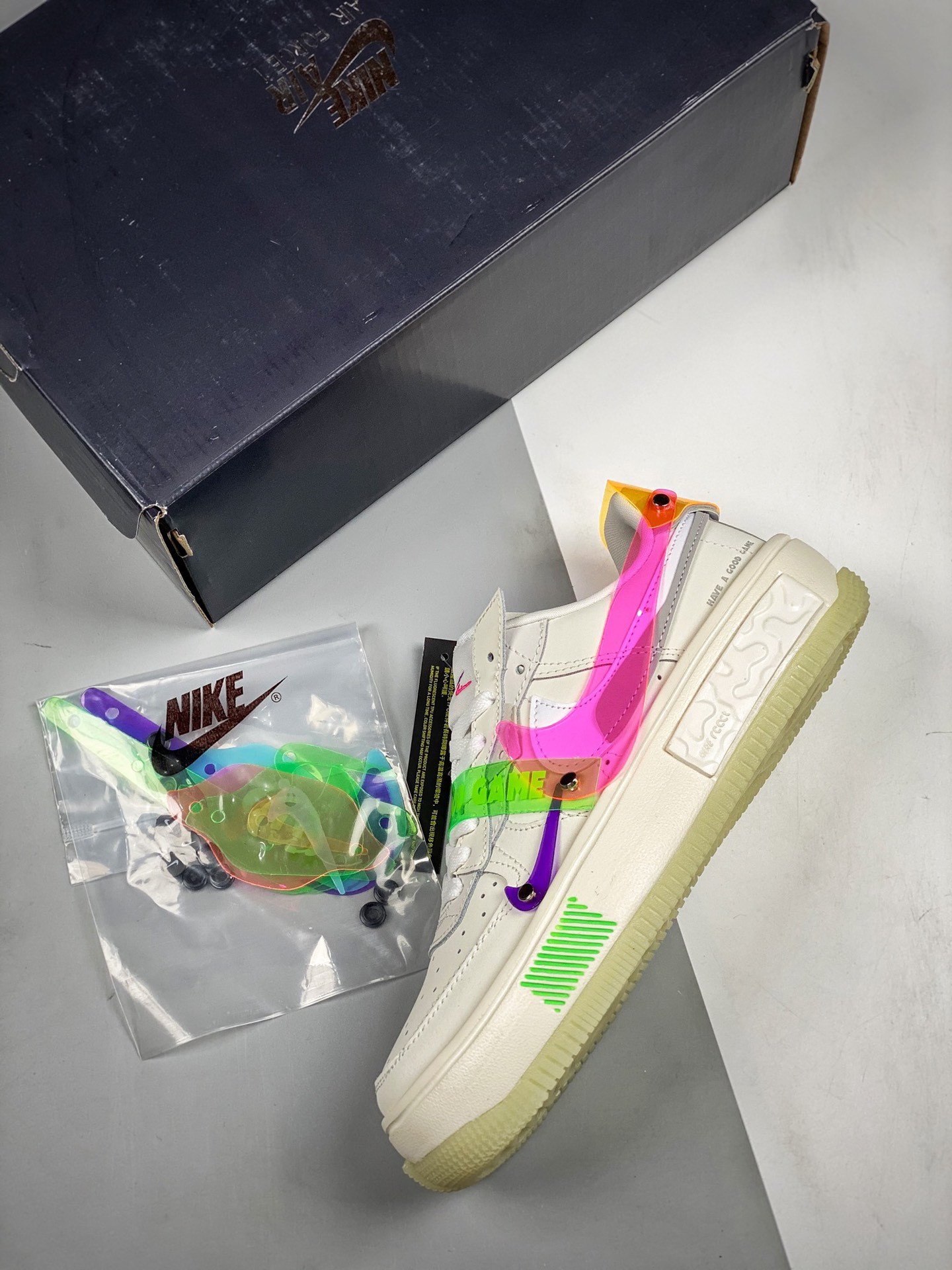 Nike Air Force 1 Low Fontanka “Have A Good Game” Sail/Green Strike/White For Sale