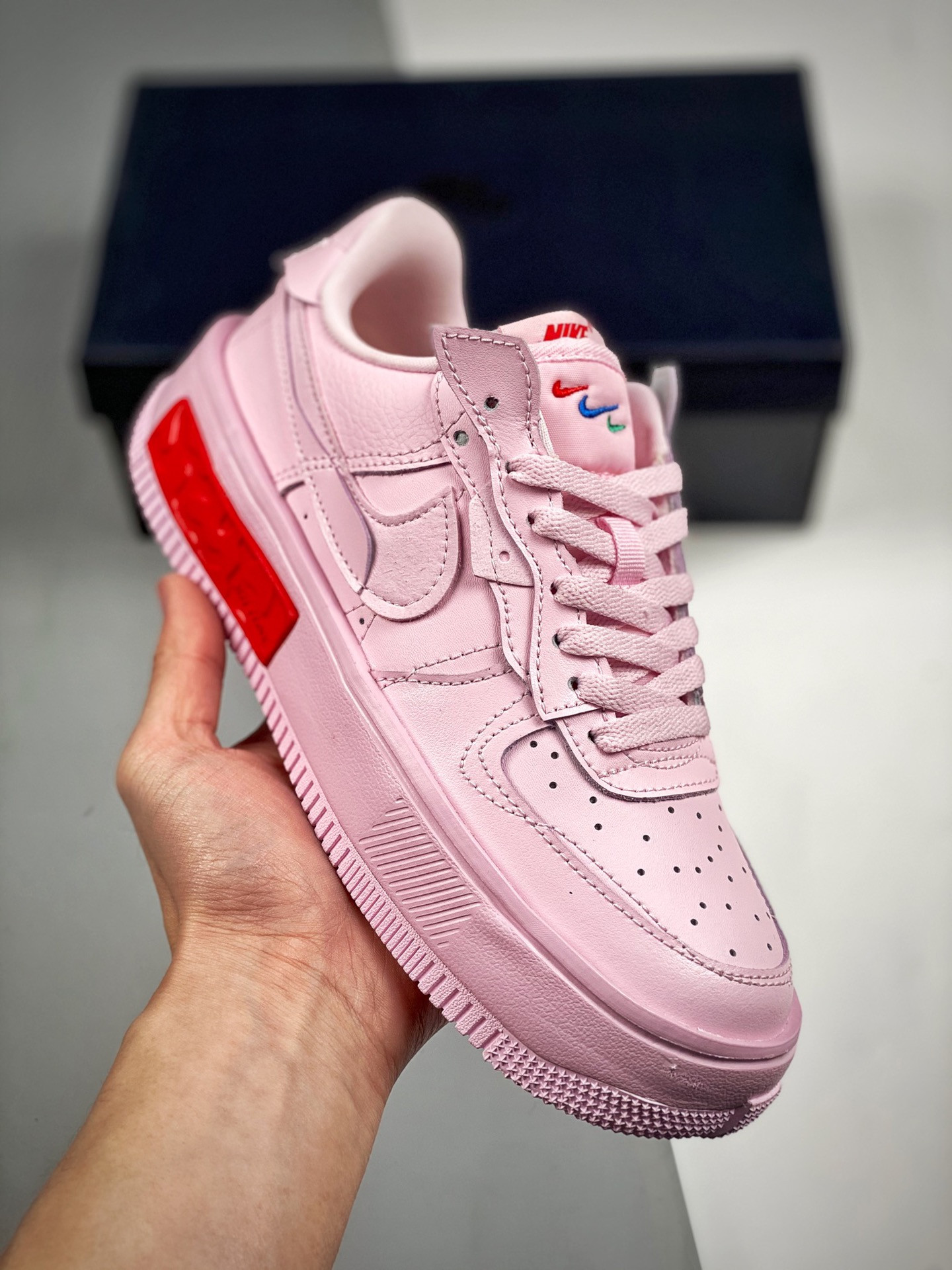 Nike Air Force 1 Low Fontanka ‘Valentine’s Day’ Pink Red For Sale