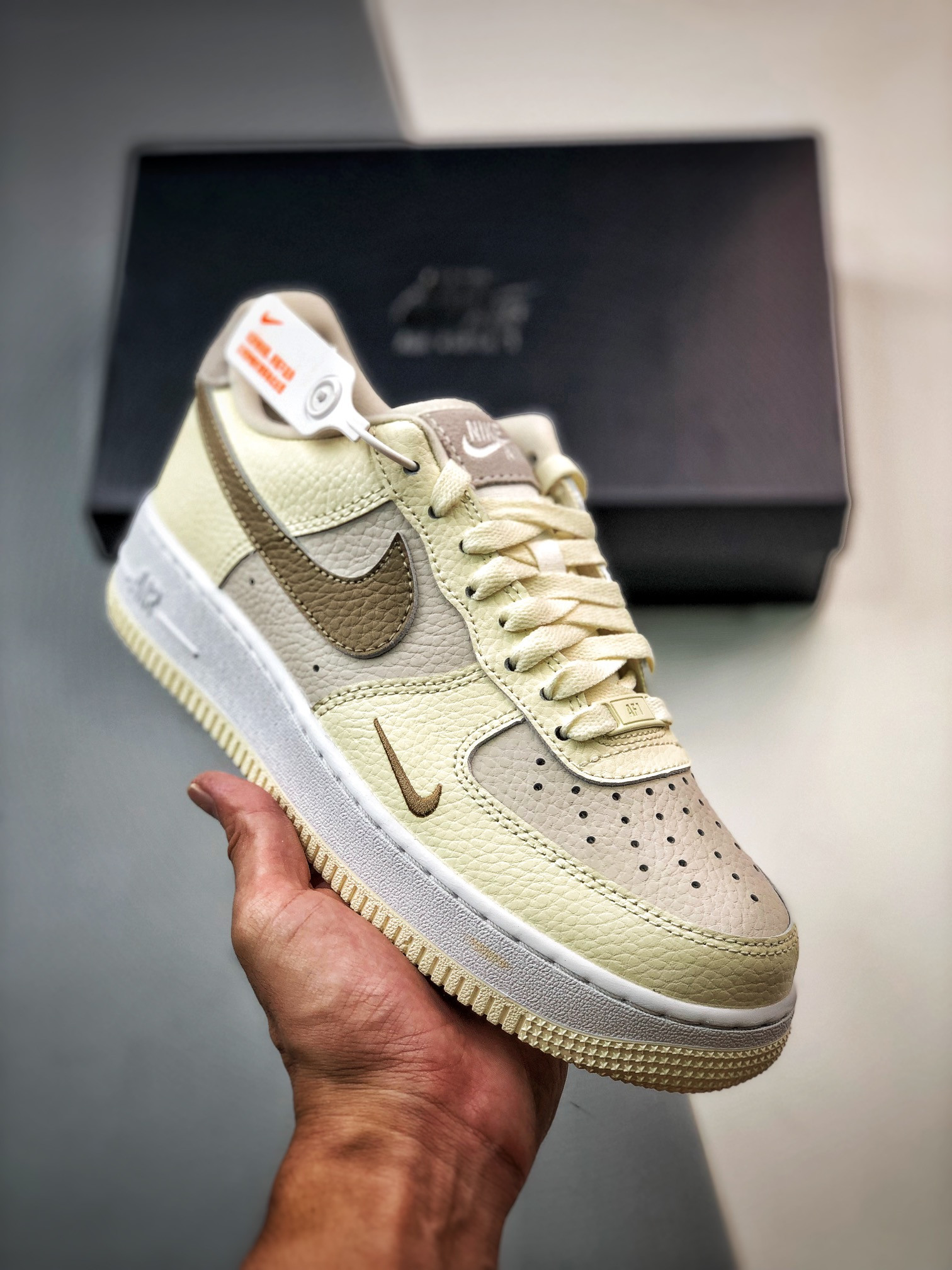 Nike Air Force 1 Low Fossil Grey For Sale