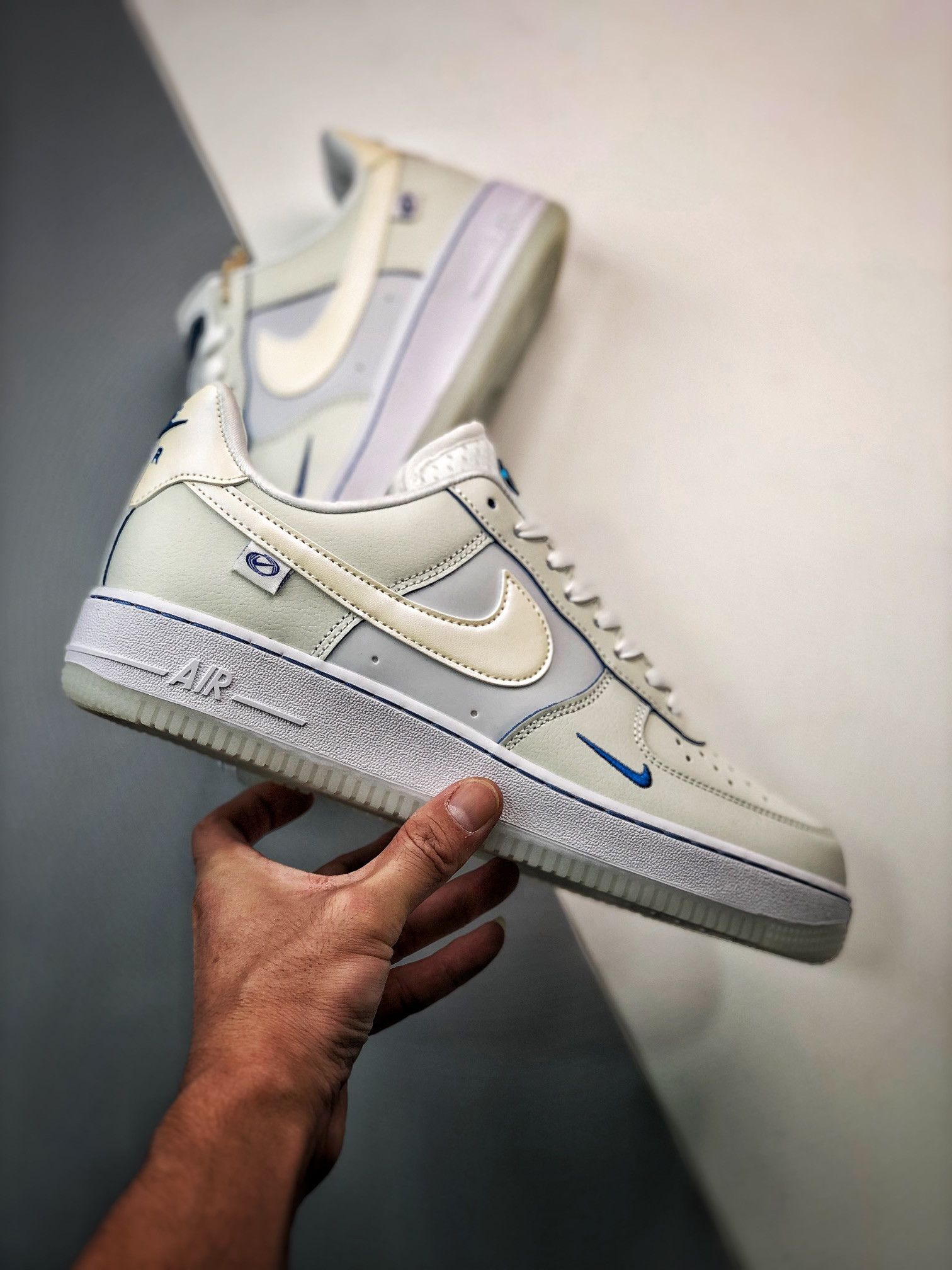 Nike Air Force 1 Low Global Sail/White-Game Royal For Sale