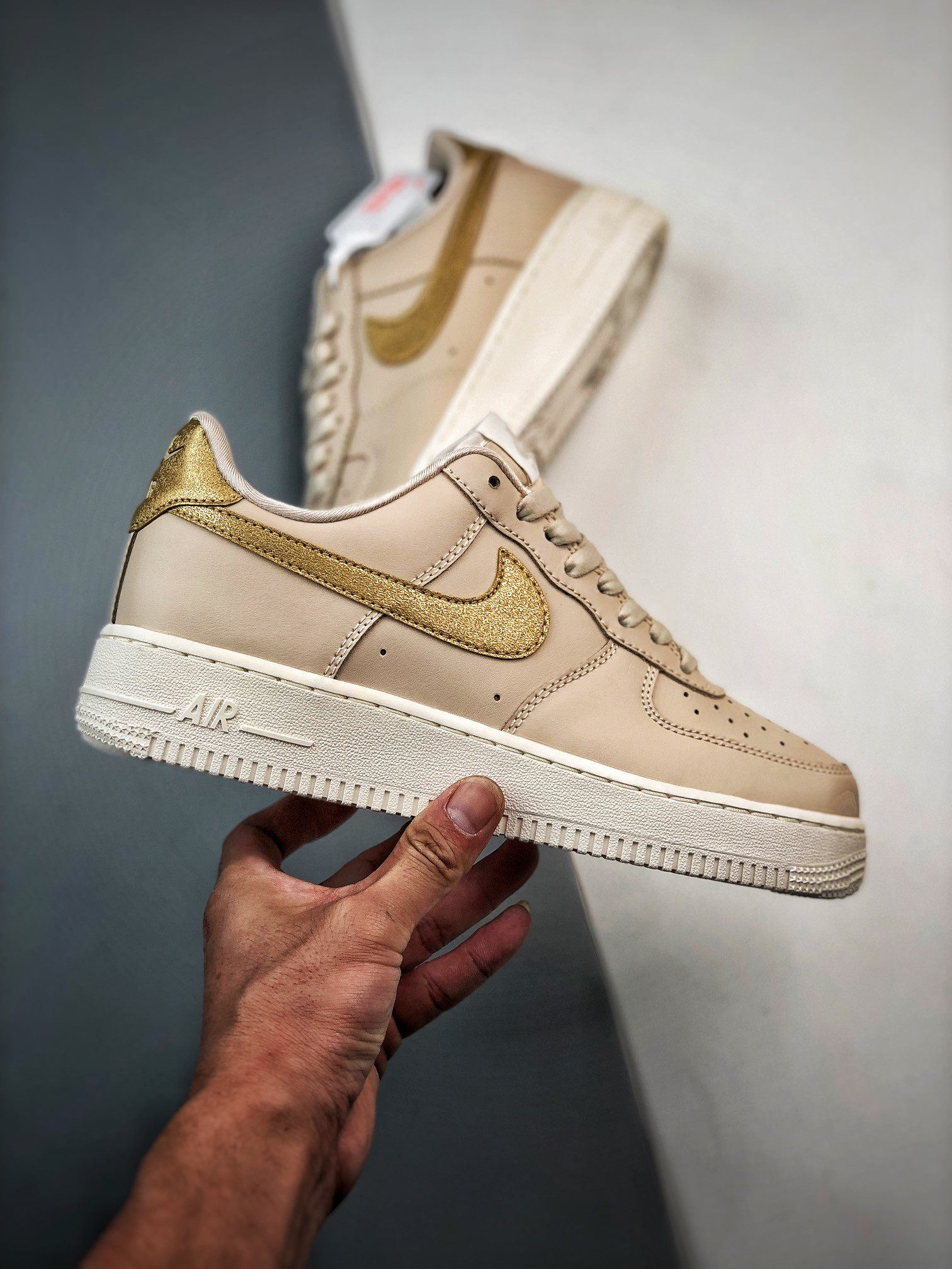 Nike Air Force 1 Low Gold Swoosh For Sale
