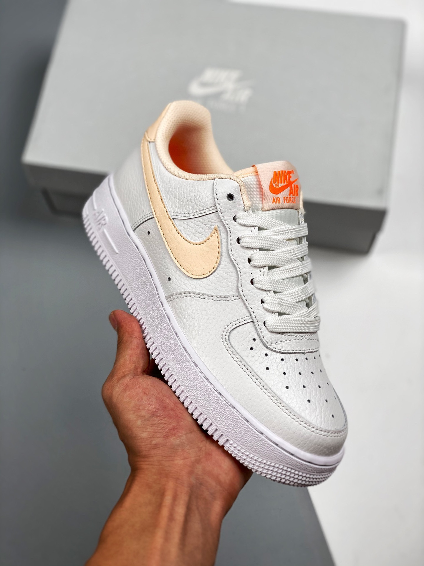 Nike Air Force 1 Low GS ‘White Hyper Crimson’ For Sale