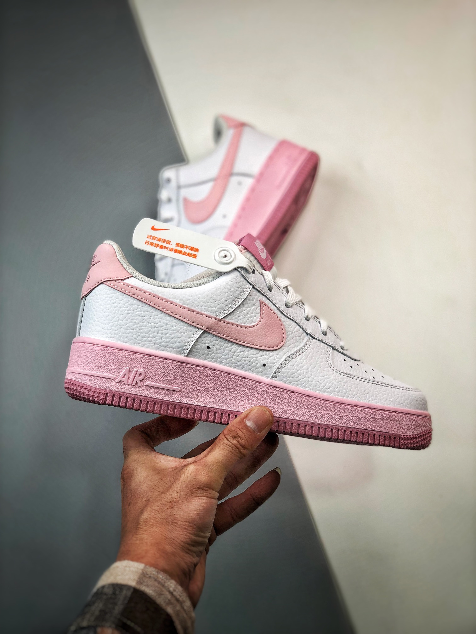 Nike Air Force 1 Low GS White/Pink Foam For Sale