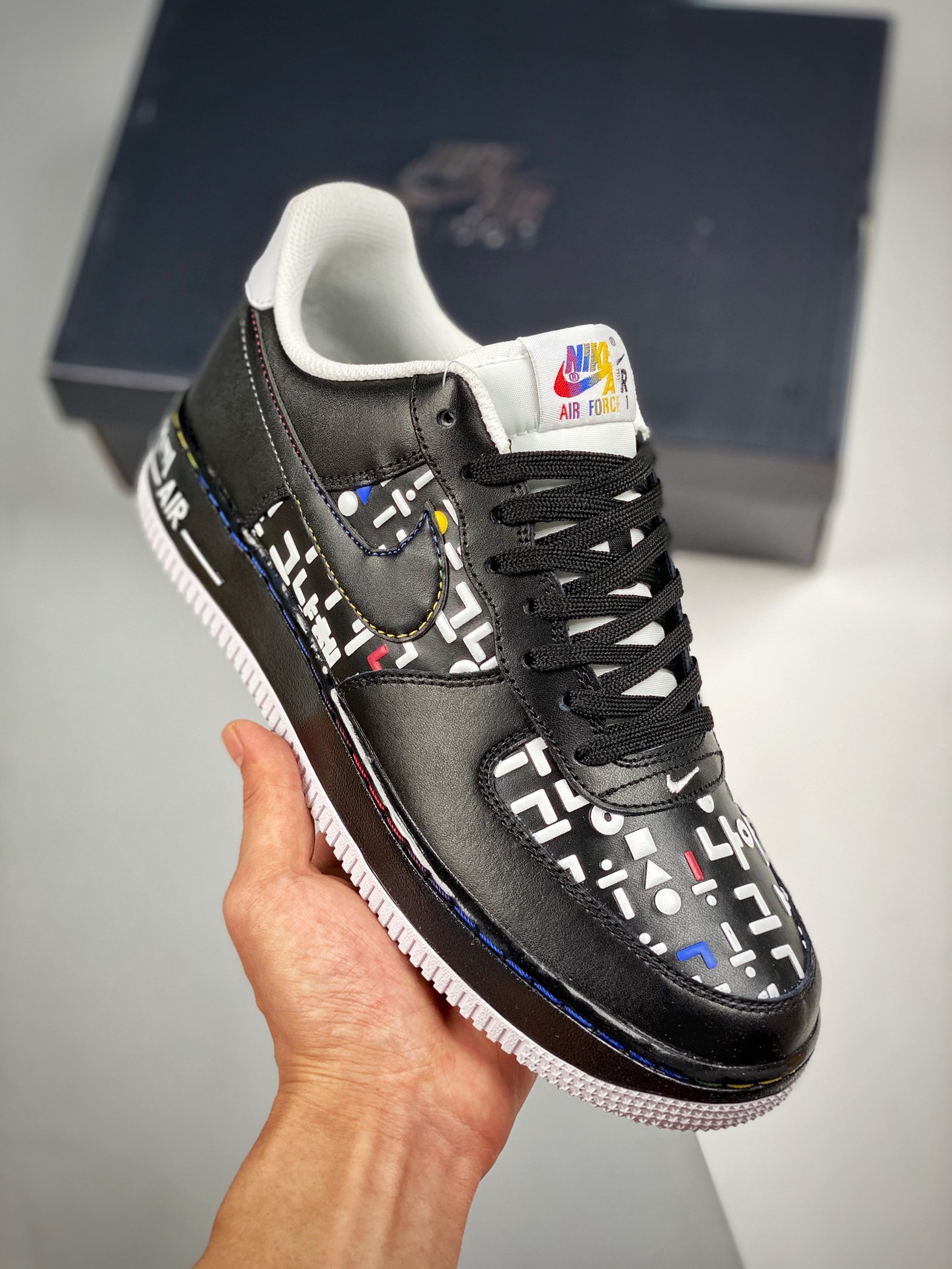 Nike Air Force 1 Low Hangeul Day Black For Sale