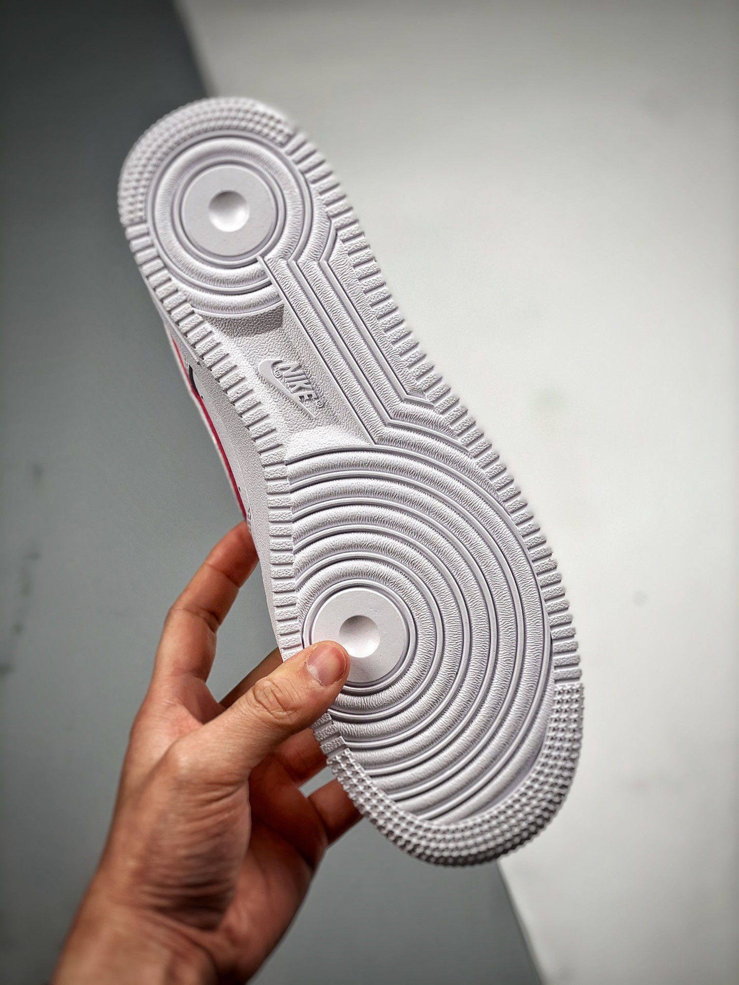 Nike Air Force 1 Low Just Do It White Red For Sale