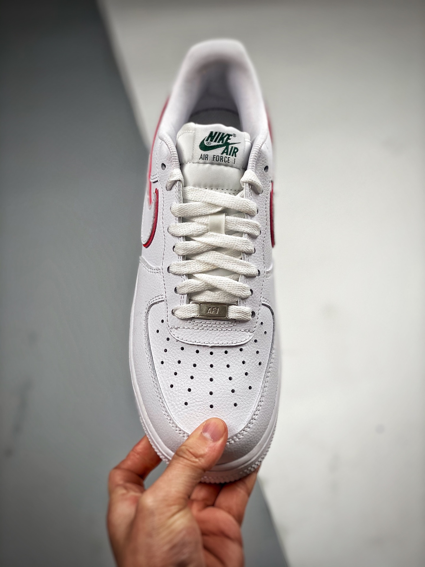Nike Air Force 1 Low Just Do It White Red For Sale