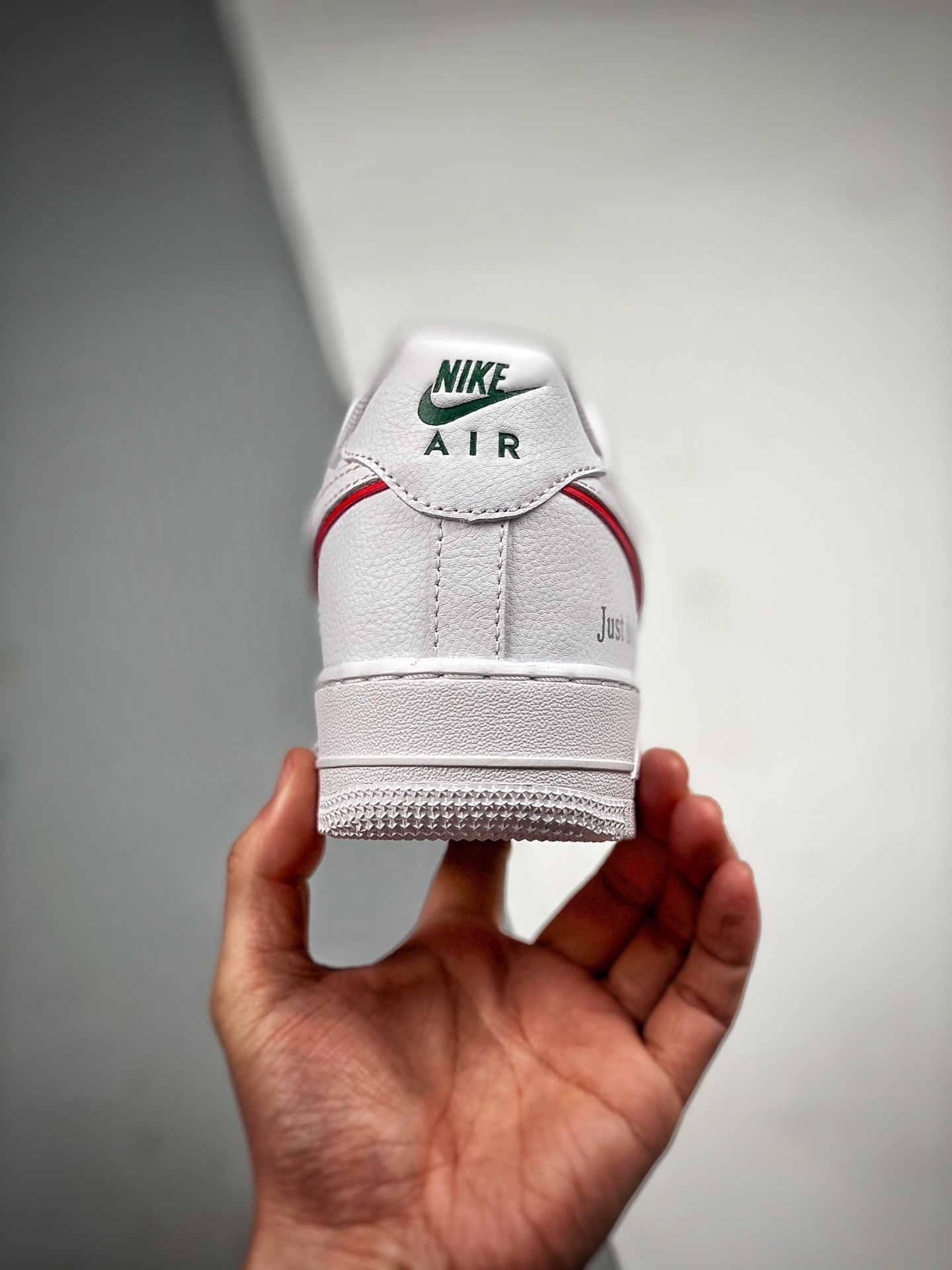 Nike Air Force 1 Low Just Do It White Red For Sale