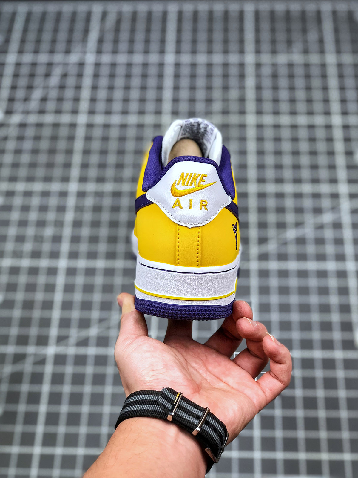 Nike Air Force 1 Low “Kobe Bryant” White/Varsity Purple-Varsity Maize For Sale