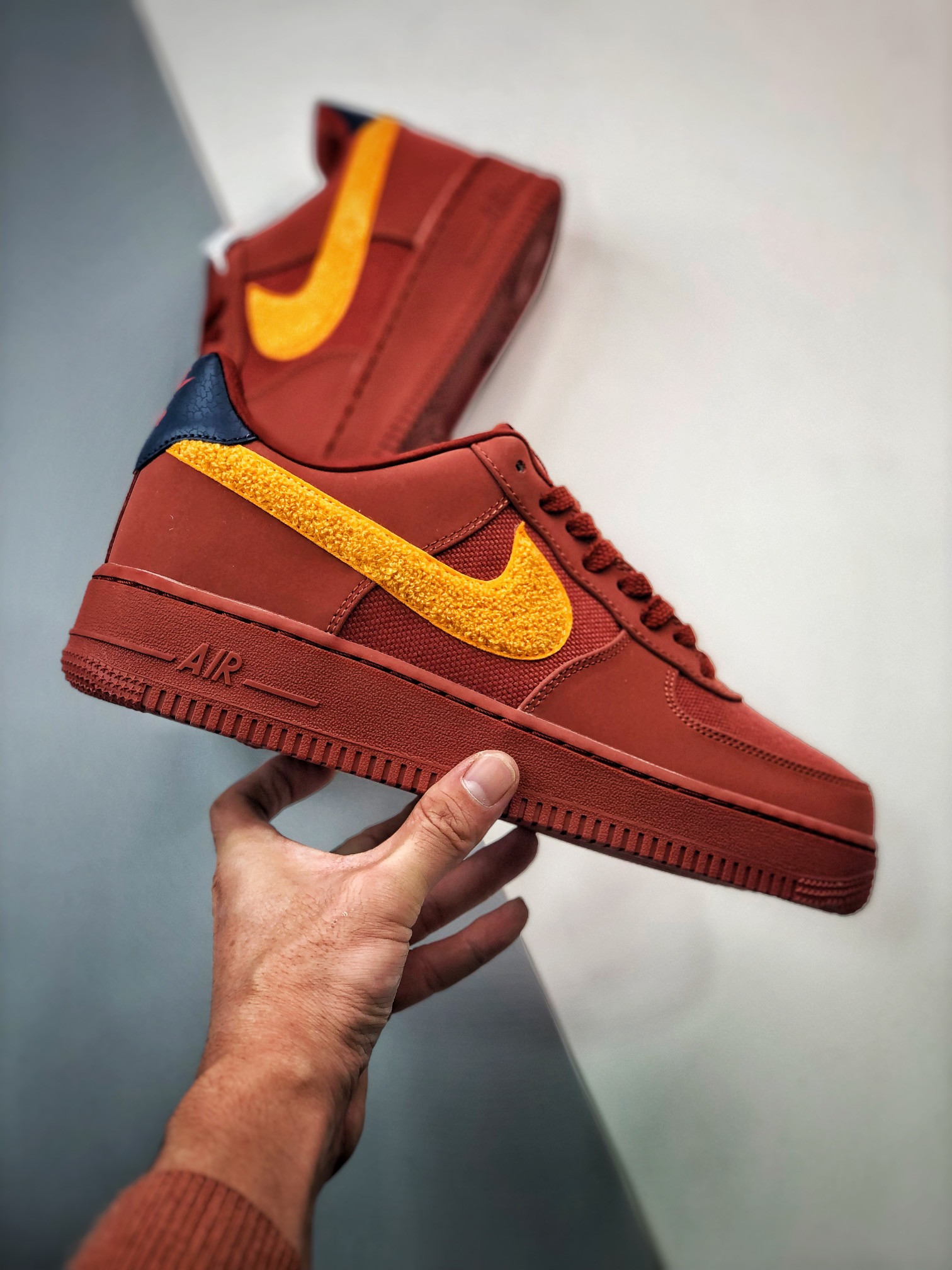 Nike Air Force 1 Low La Familia Redstone/Del Sol For Sale