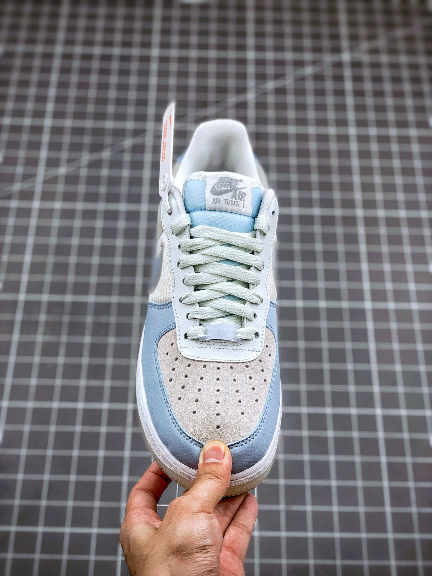 Nike Air Force 1 Low Light Armory Blue Obsidian Mist For Sale