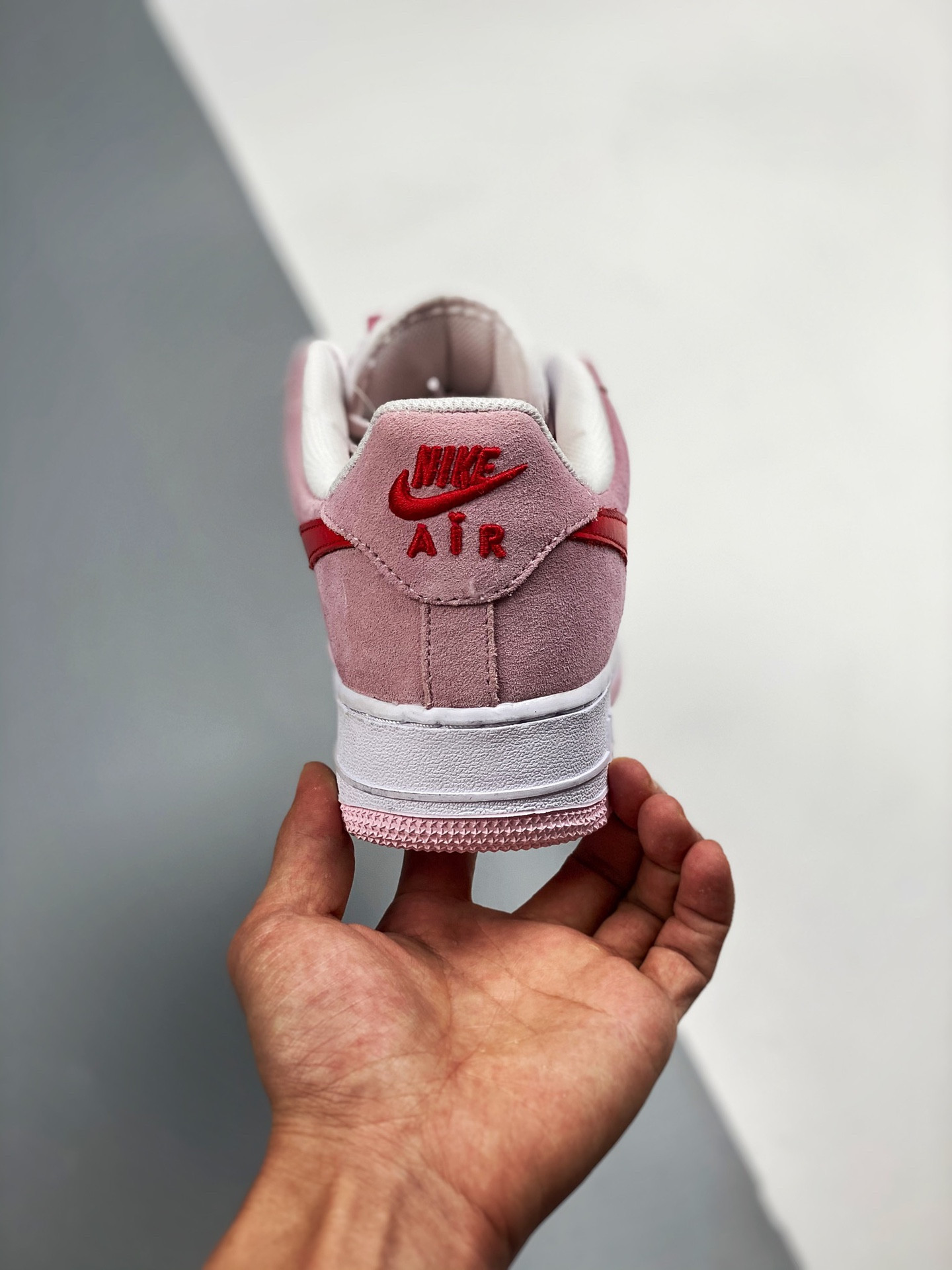 Nike Air Force 1 Low “Love Letter” Tulip Pink/White/University Red For Sale