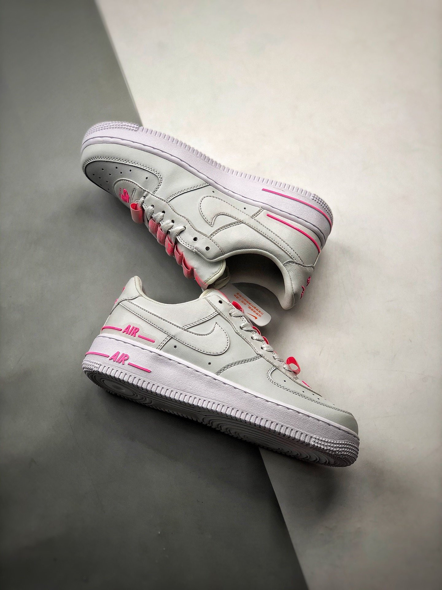 Nike Air Force 1 Low LV8 3 Double Air Photon Dust Pink For Sale