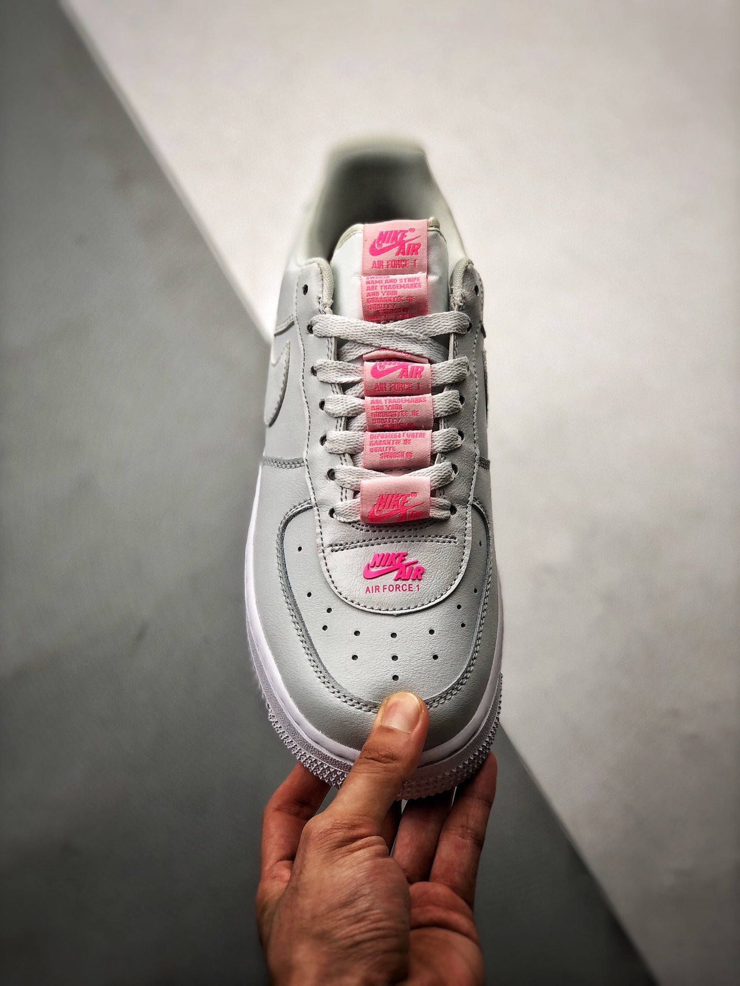 Nike Air Force 1 Low LV8 3 Double Air Photon Dust Pink For Sale