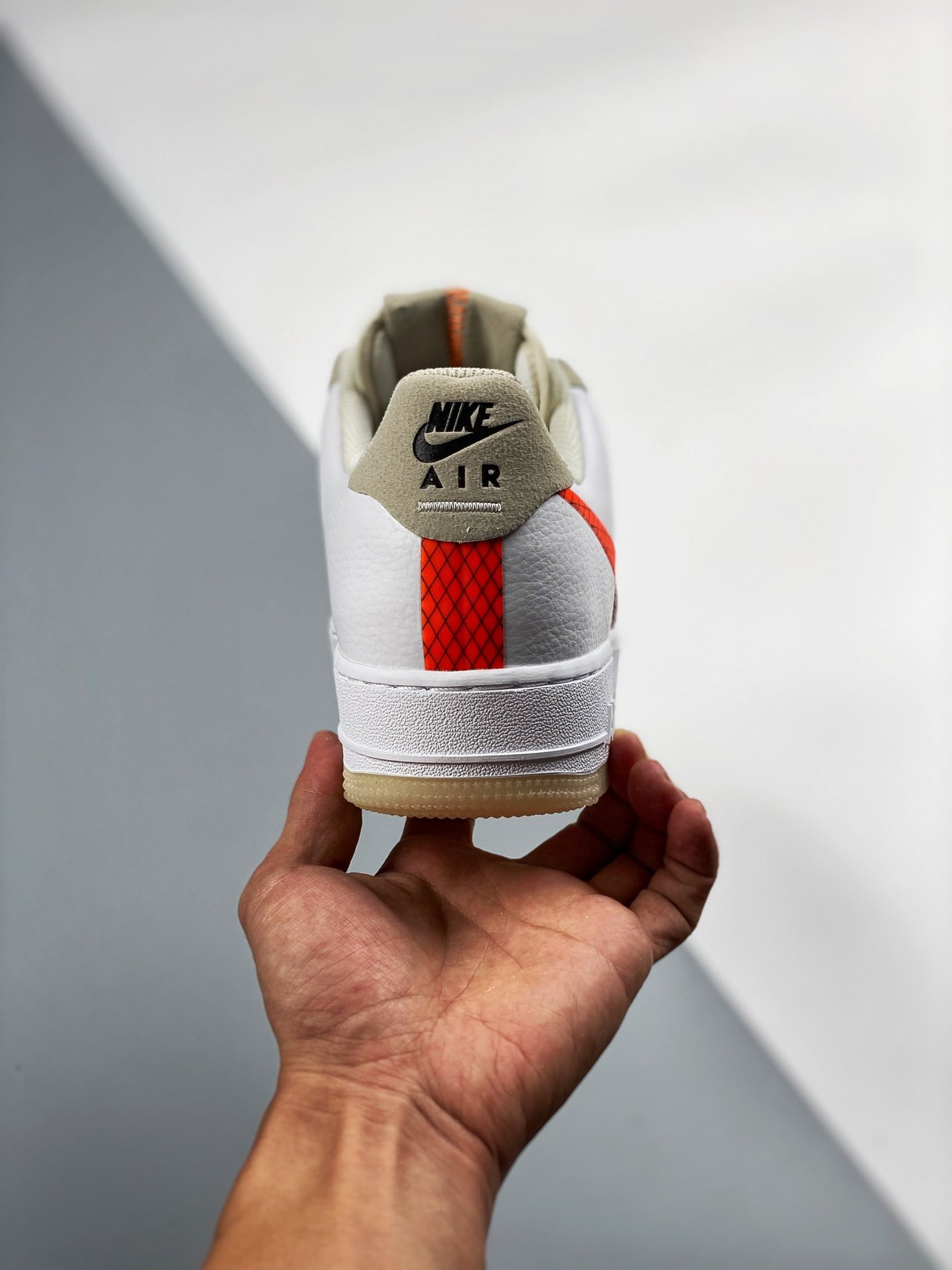 Nike Air Force 1 Low LV 8 ‘Big Swoosh’ White/Orange For Sale
