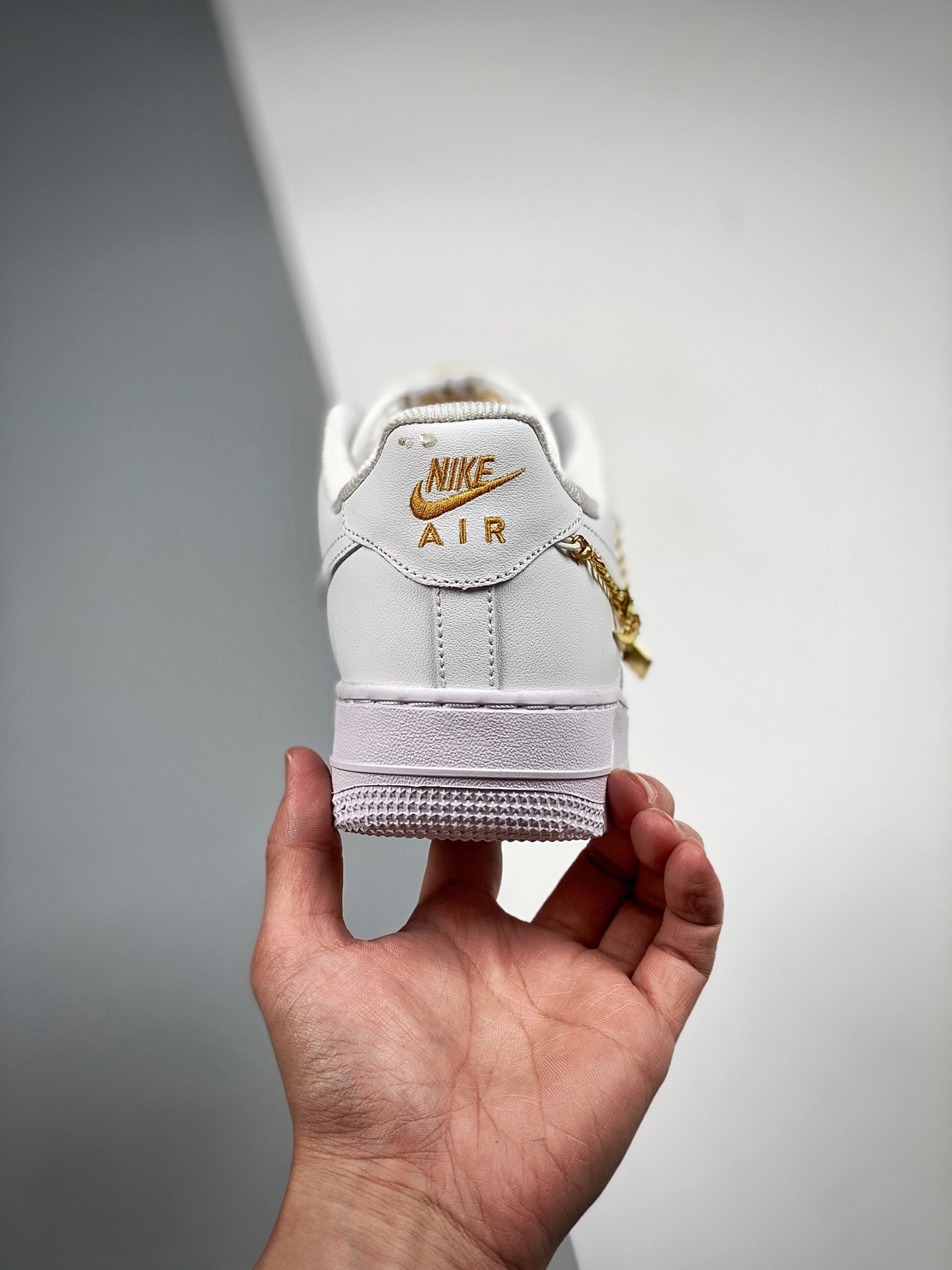 Nike Air Force 1 Low LX “Lucky Charms” White/Metallic Gold-Flat Gold For Sale