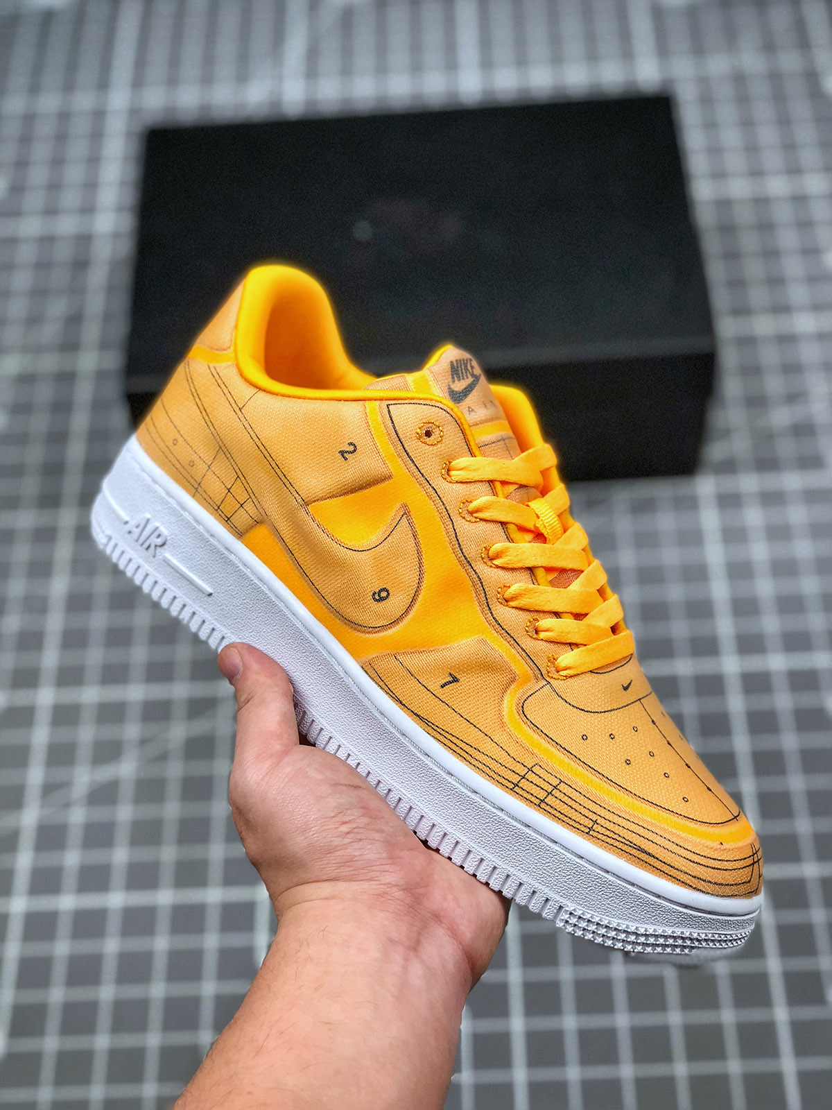 Nike Air Force 1 Low LX Blueprint Laser For Sale