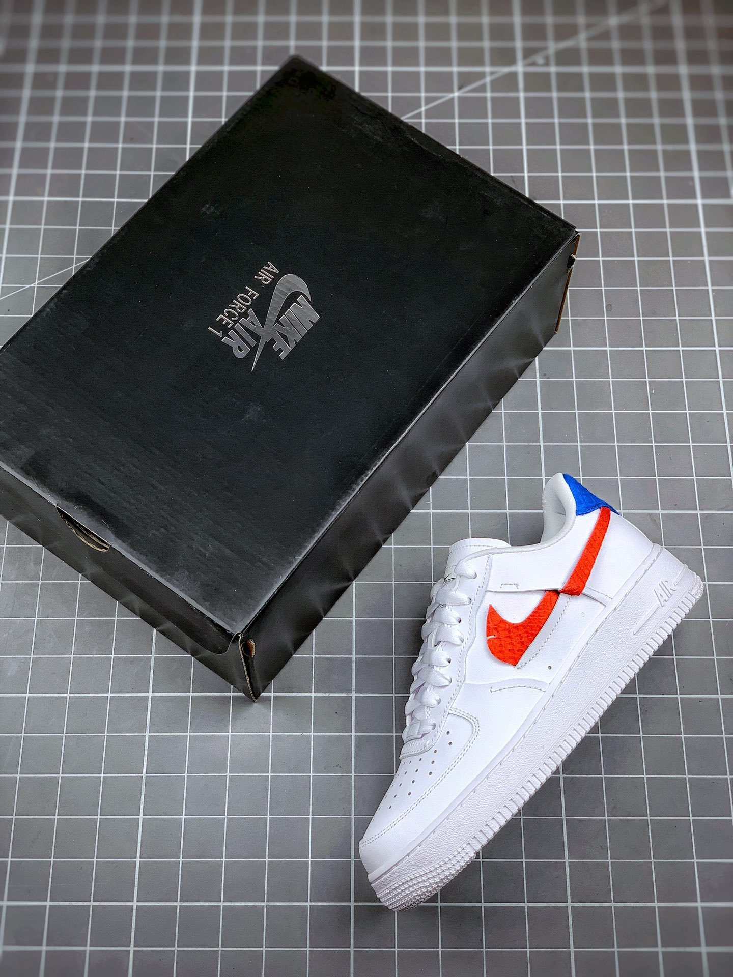 Nike Air Force 1 Low LXX Snakeskin Red Blue For Sale