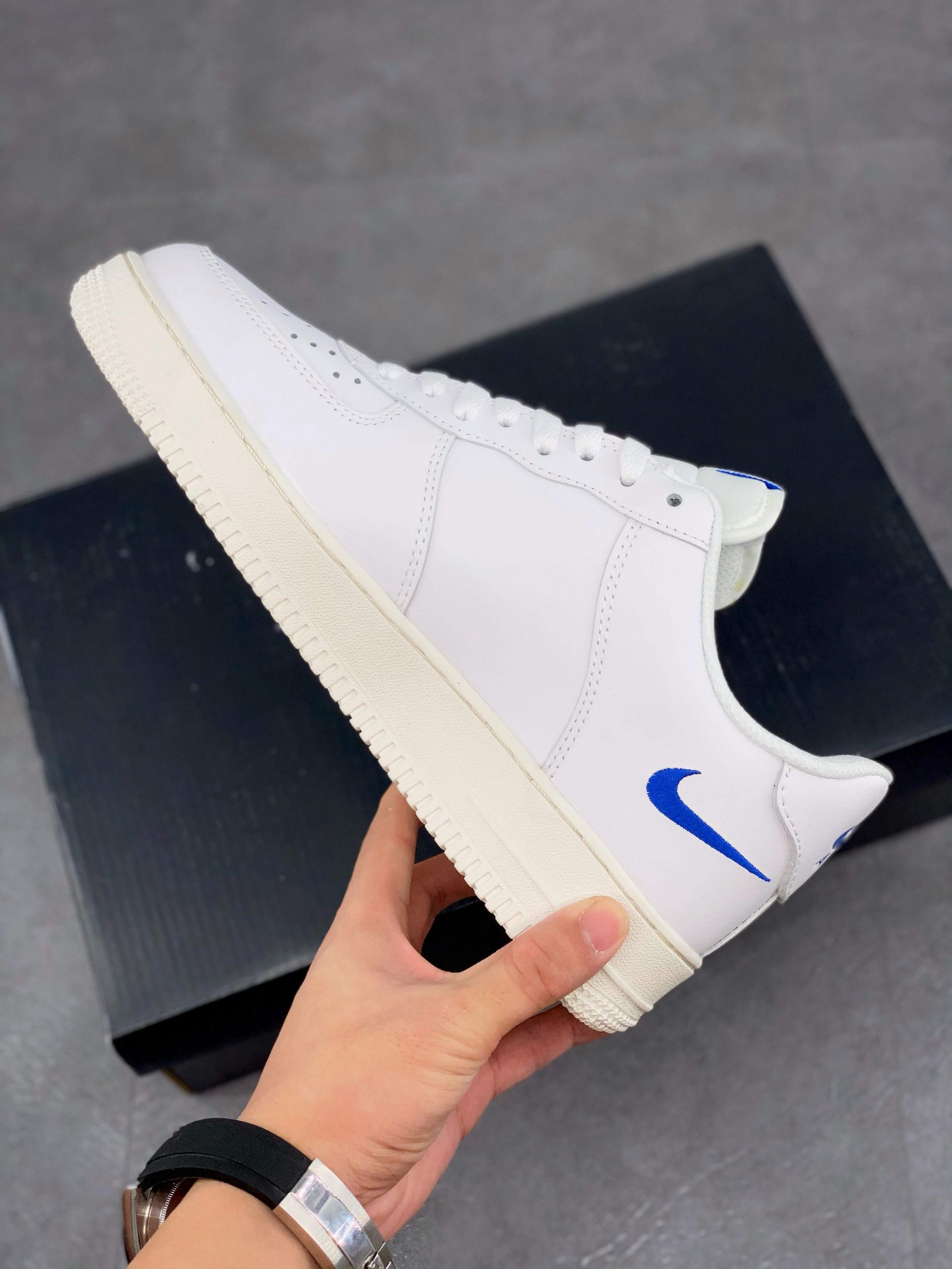 Nike Air Force 1 Low Multi Swoosh White For Sale