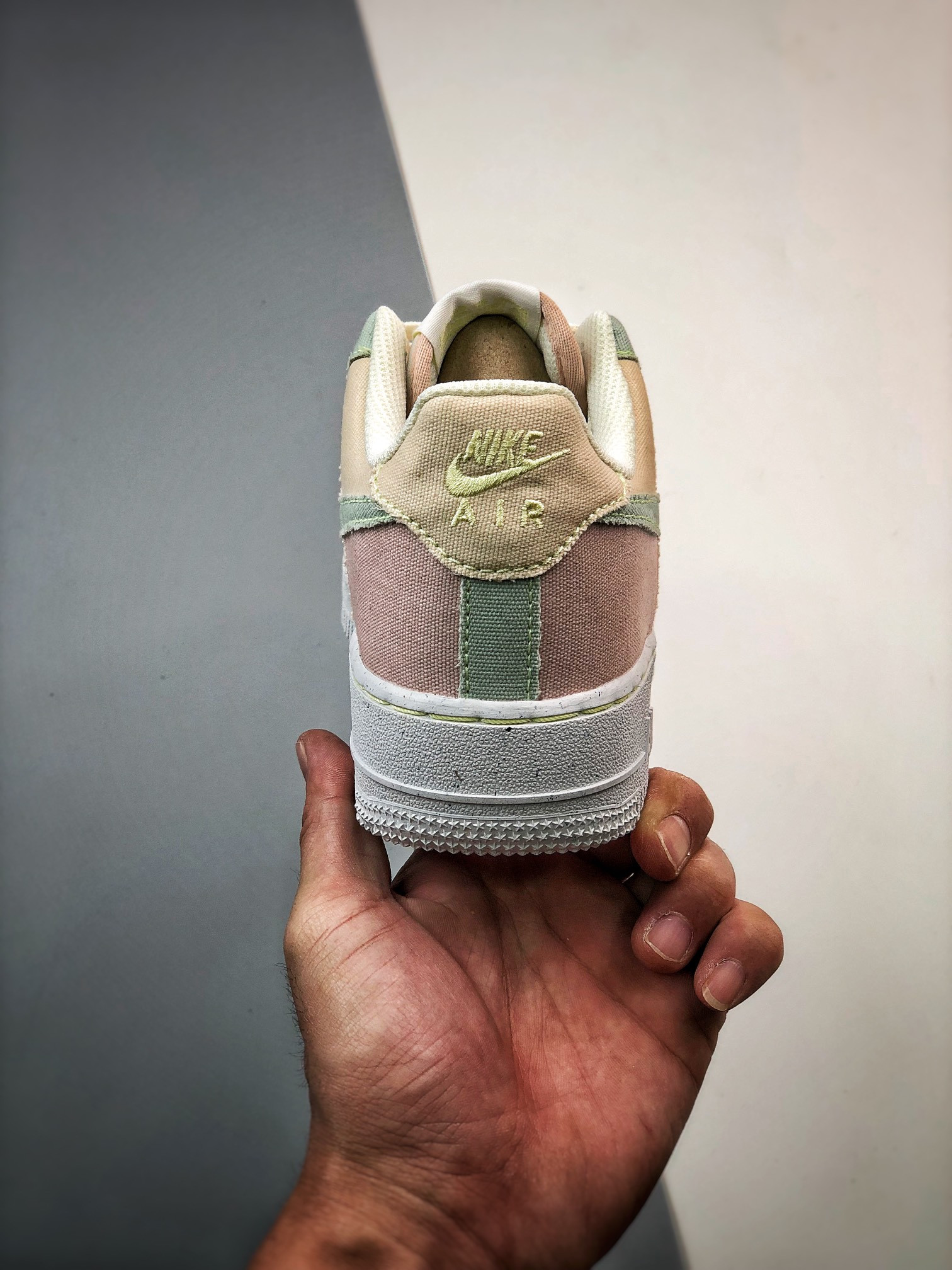 Nike Air Force 1 Low “Multicolor” Tan/Green-Pink For Sale