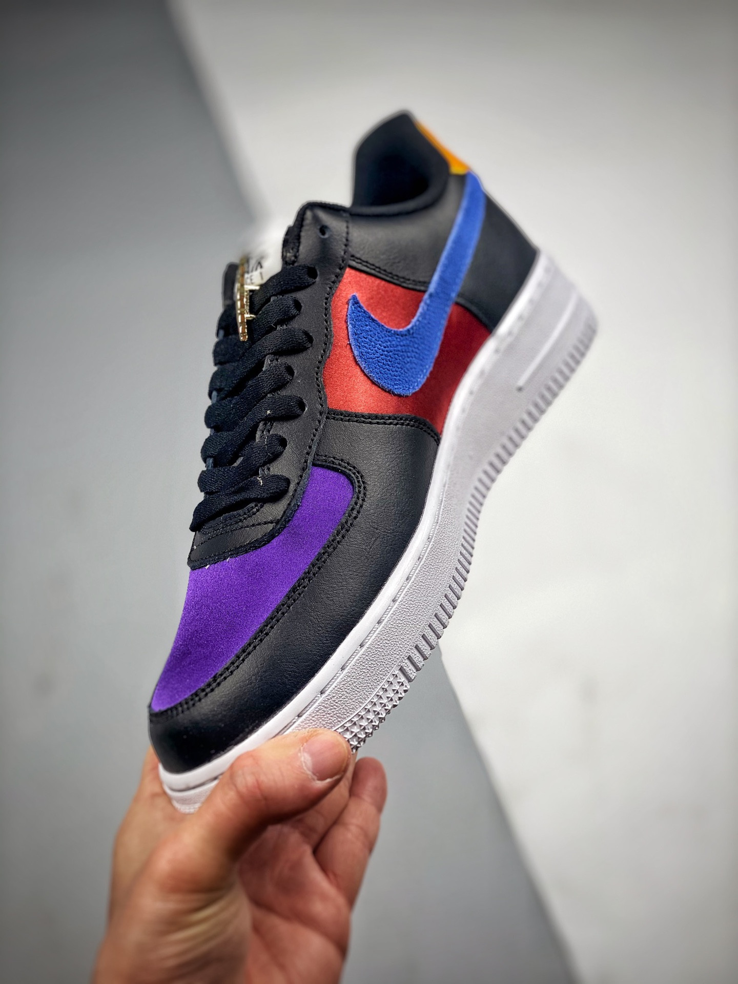 Nike Air Force 1 Low “NBA And WNBA” Black/Washed Teal/Court Purple/Gym Red For Sale