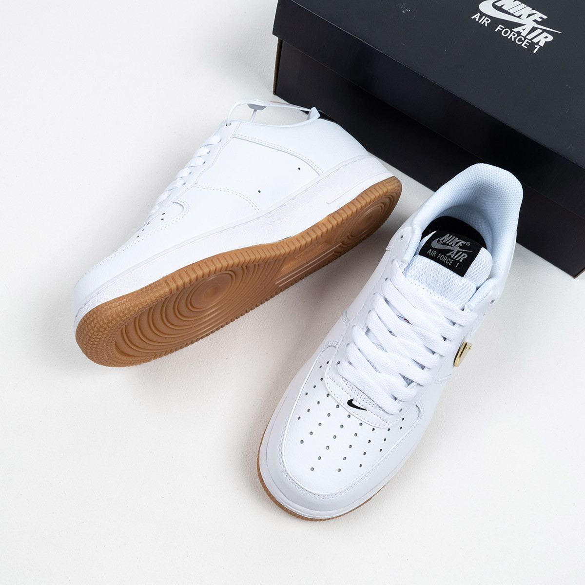 Nike Air Force 1 Low ‘NBA’ White Grey Gum For Sale