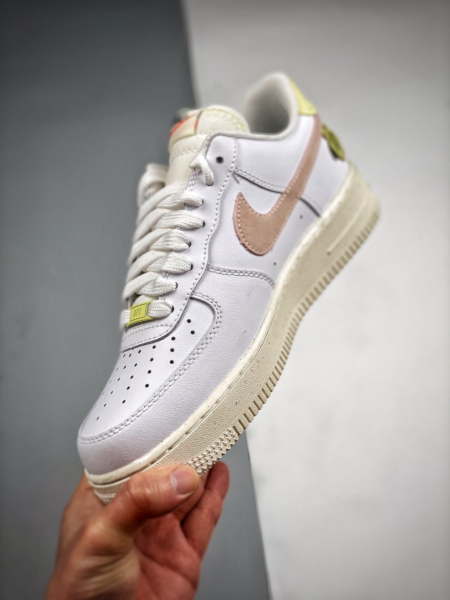 Nike Air Force 1 Low Next Nature White Pink Oxford For Sale