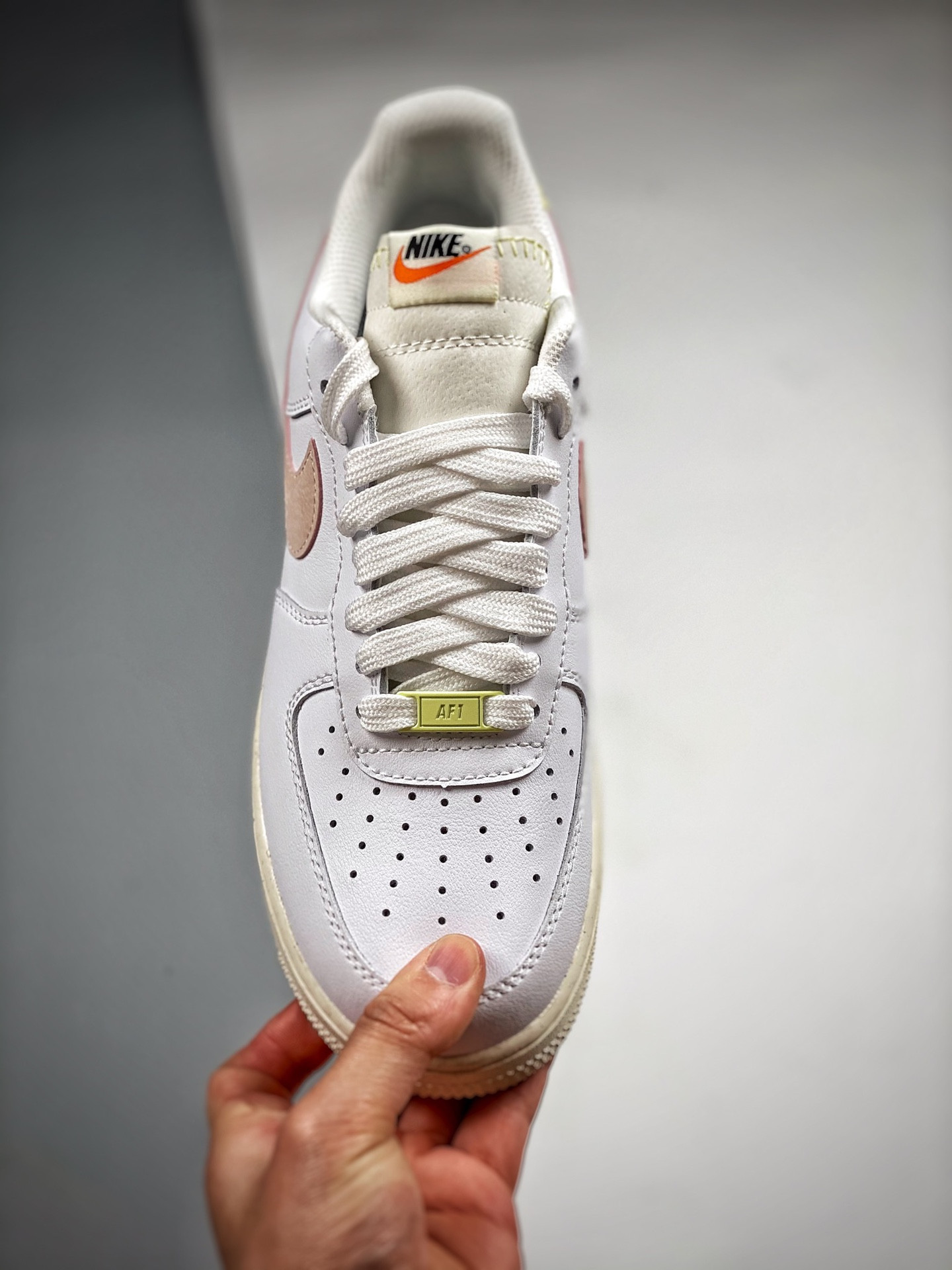 Nike Air Force 1 Low Next Nature White Pink Oxford For Sale