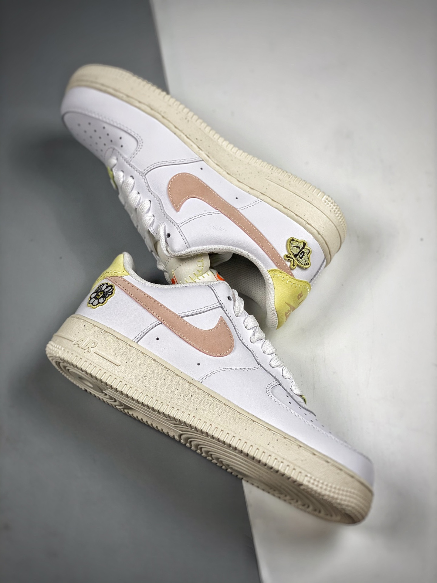 Nike Air Force 1 Low Next Nature White Pink Oxford For Sale
