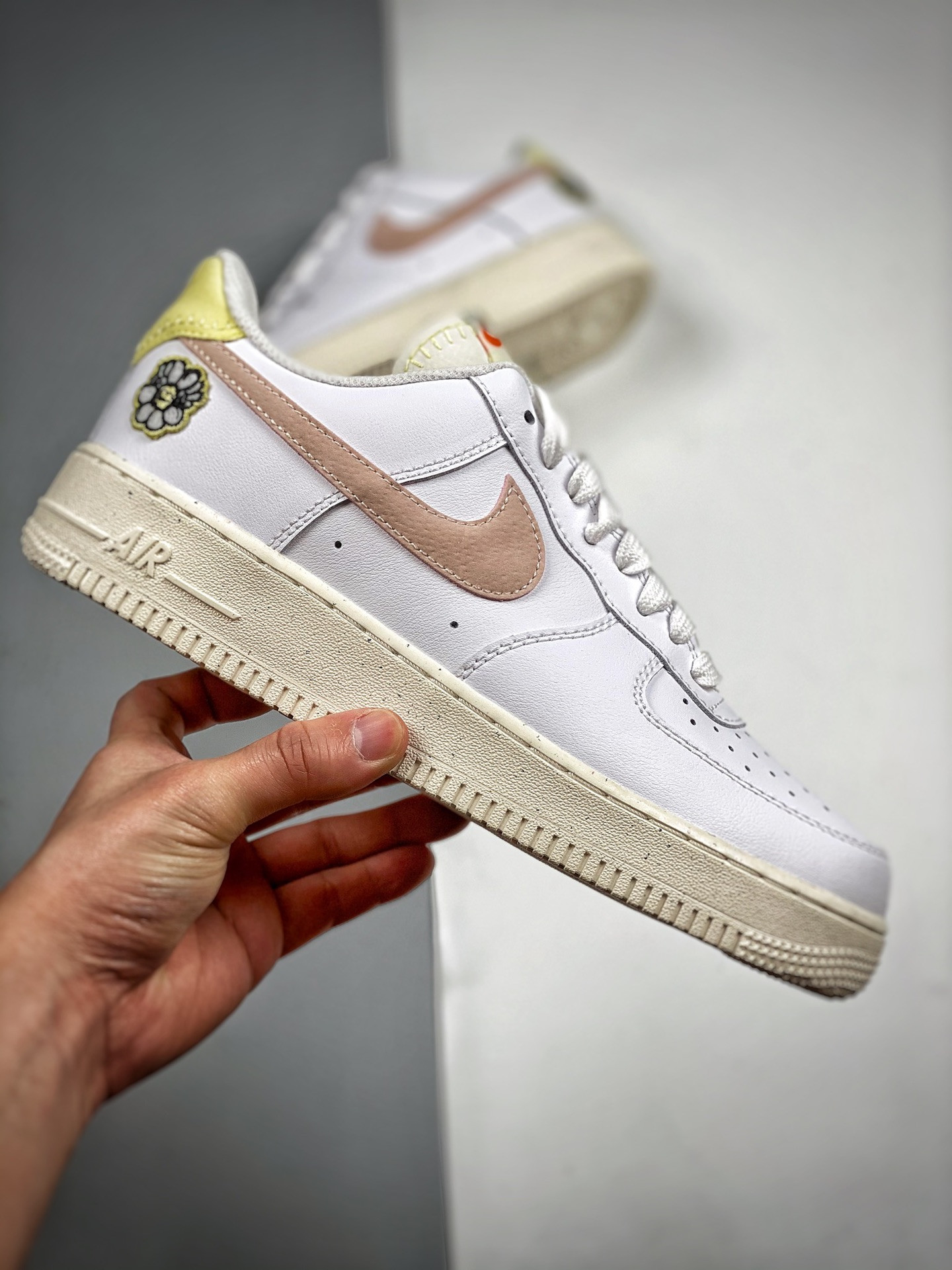Nike Air Force 1 Low Next Nature White Pink Oxford For Sale