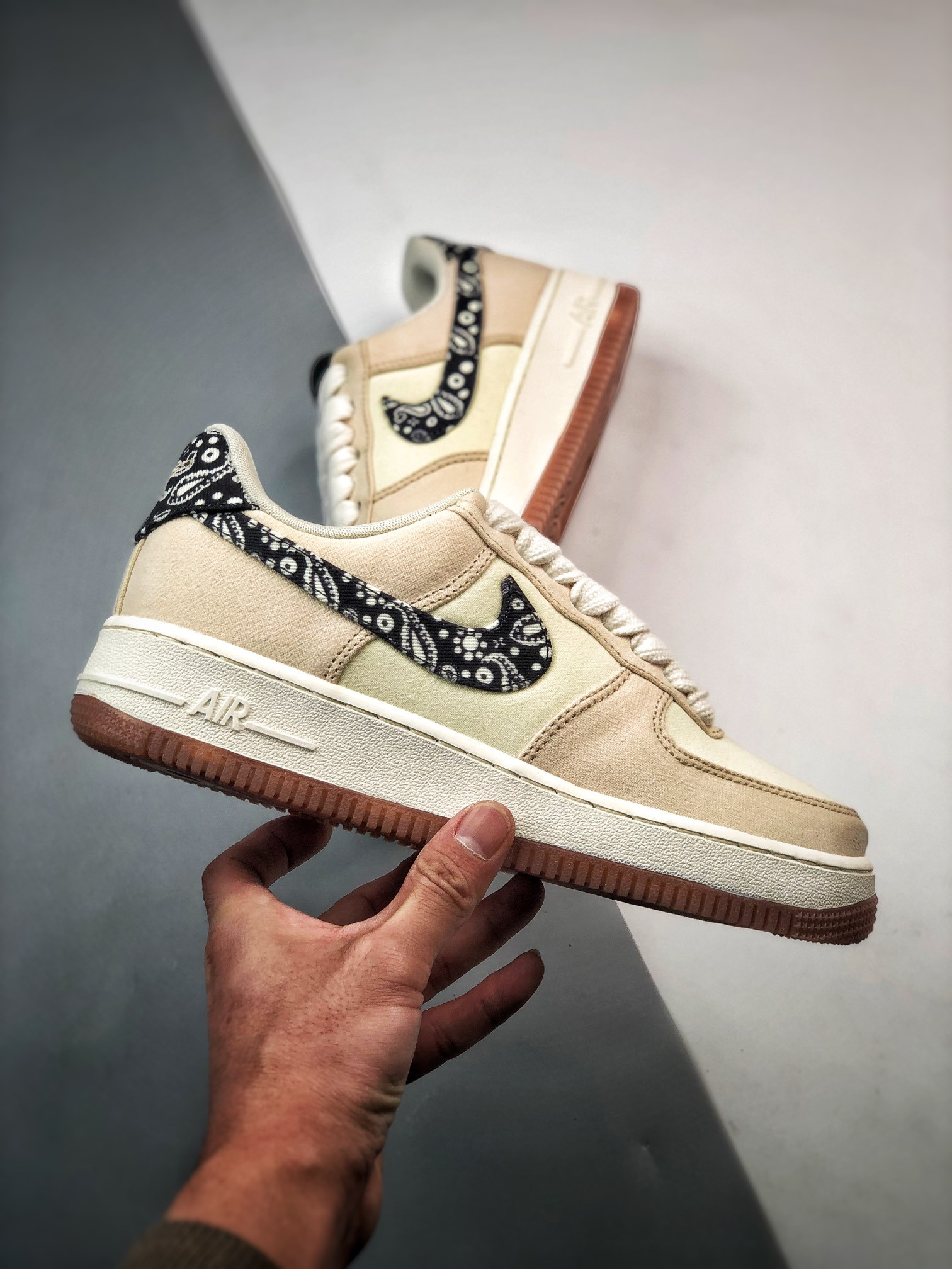 Nike Air Force 1 Low “Paisley Swoosh” For Sale