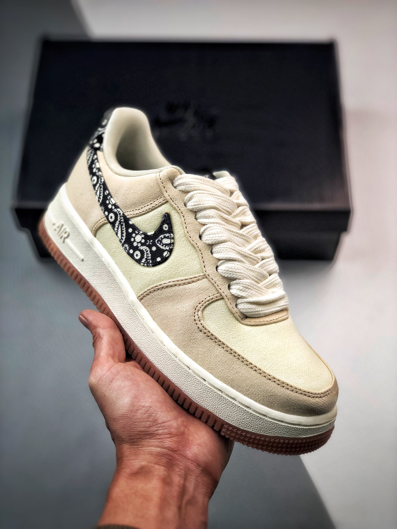 Nike Air Force 1 Low “Paisley Swoosh” For Sale