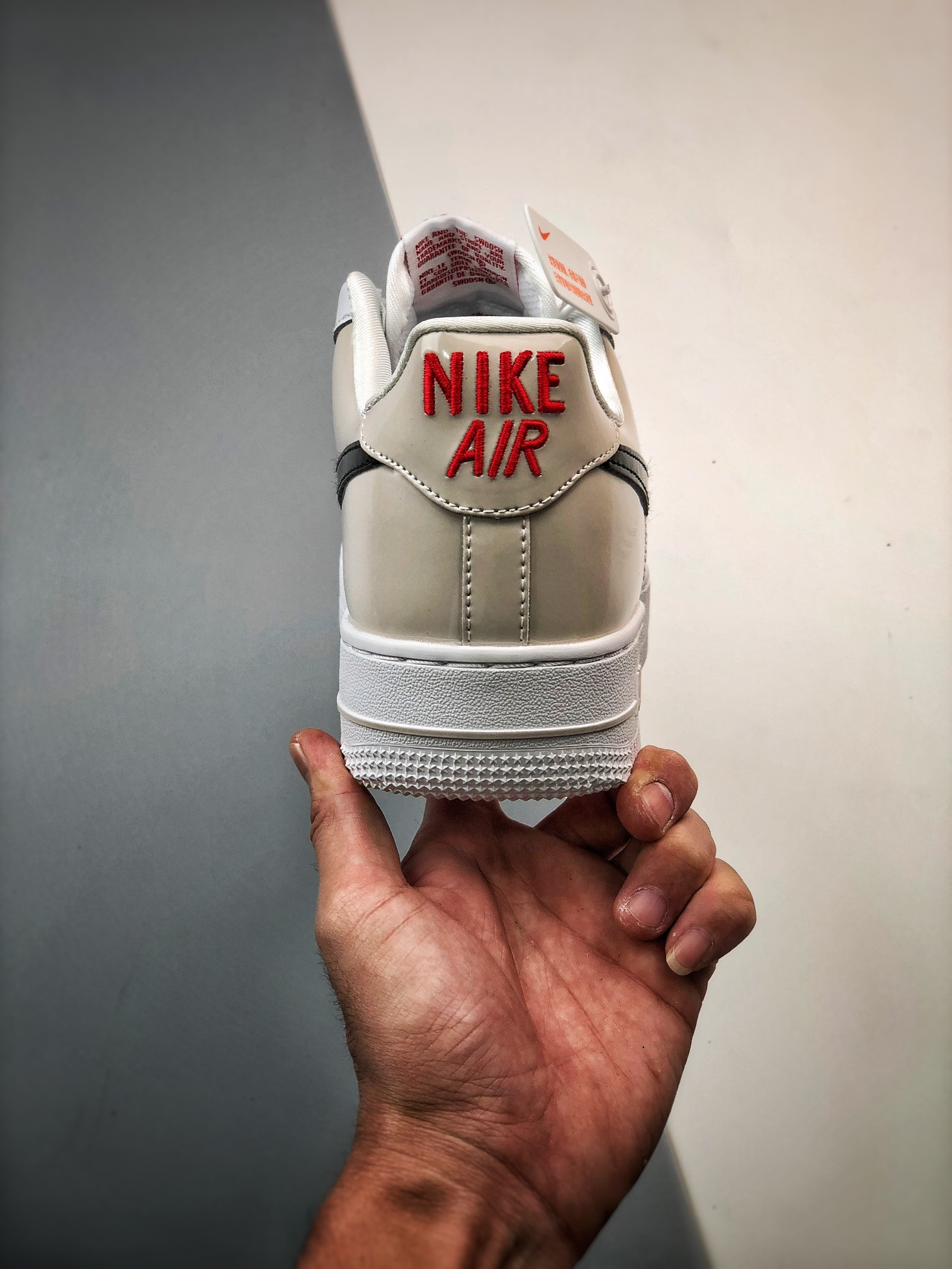 Nike Air Force 1 Low “Patent Swoosh” Light Iron Ore For Sale