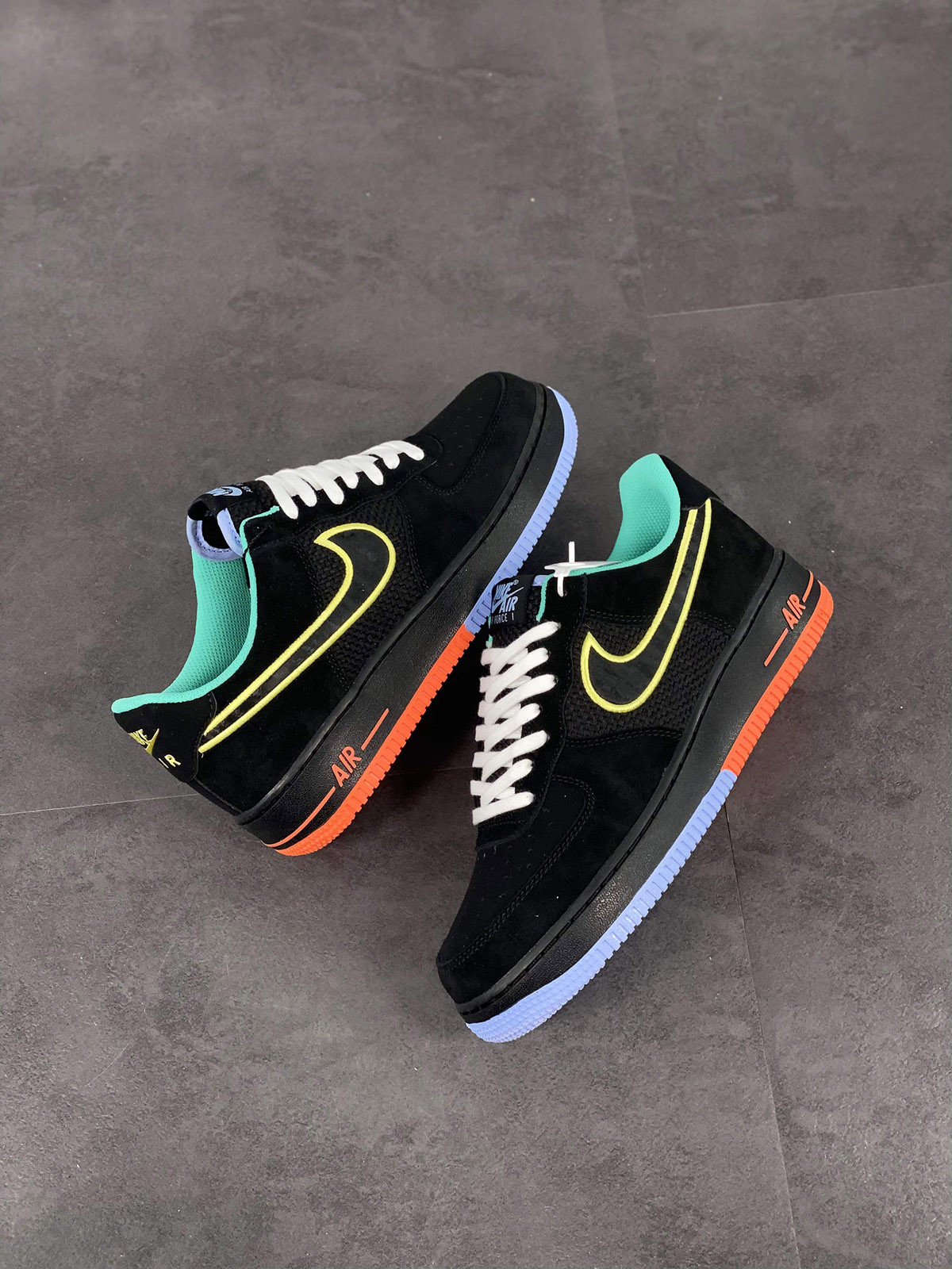 Nike Air Force 1 Low “Peace and Unity” Black/Hyper Crimson For Sale