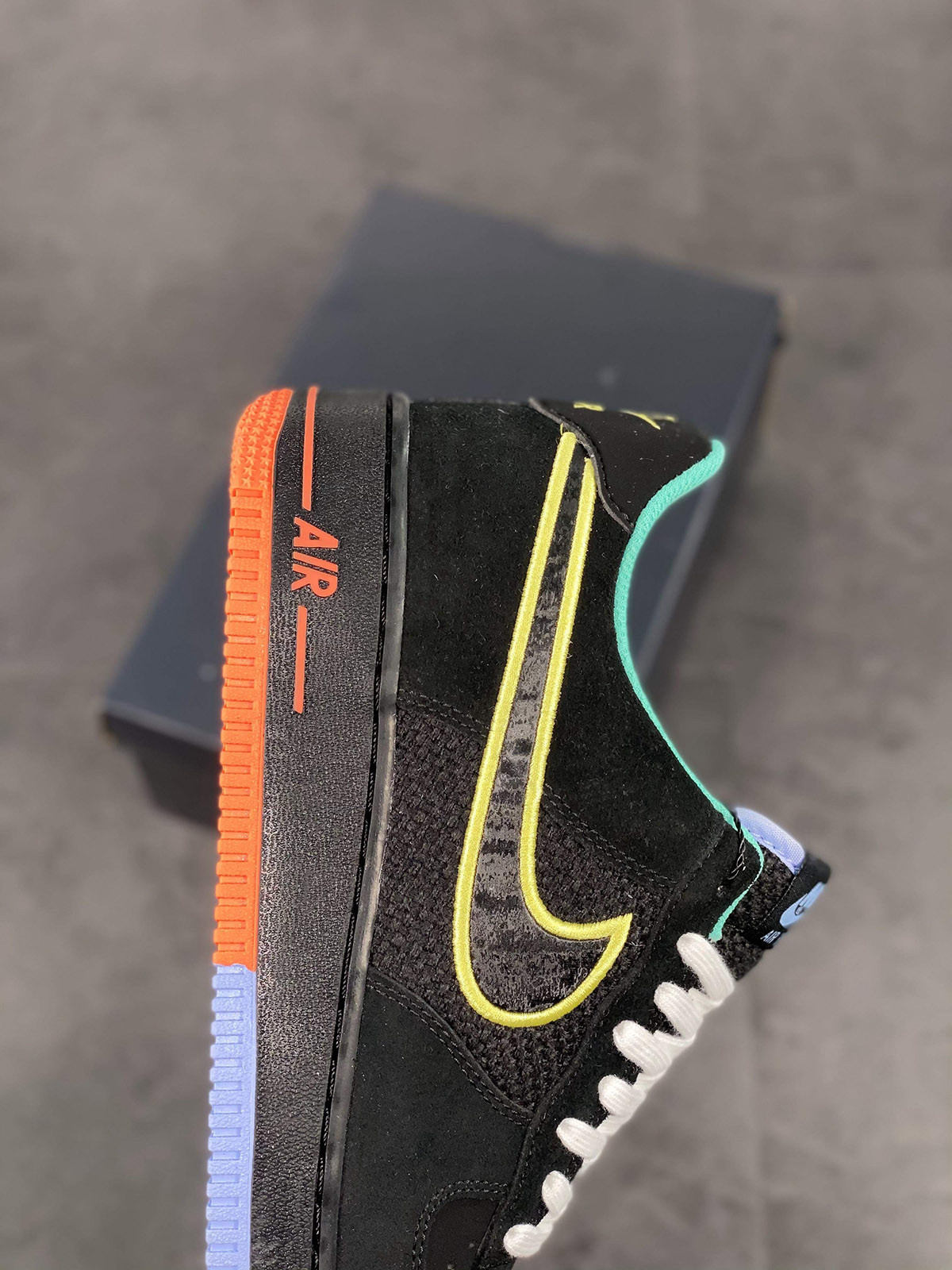 Nike Air Force 1 Low “Peace and Unity” Black/Hyper Crimson For Sale