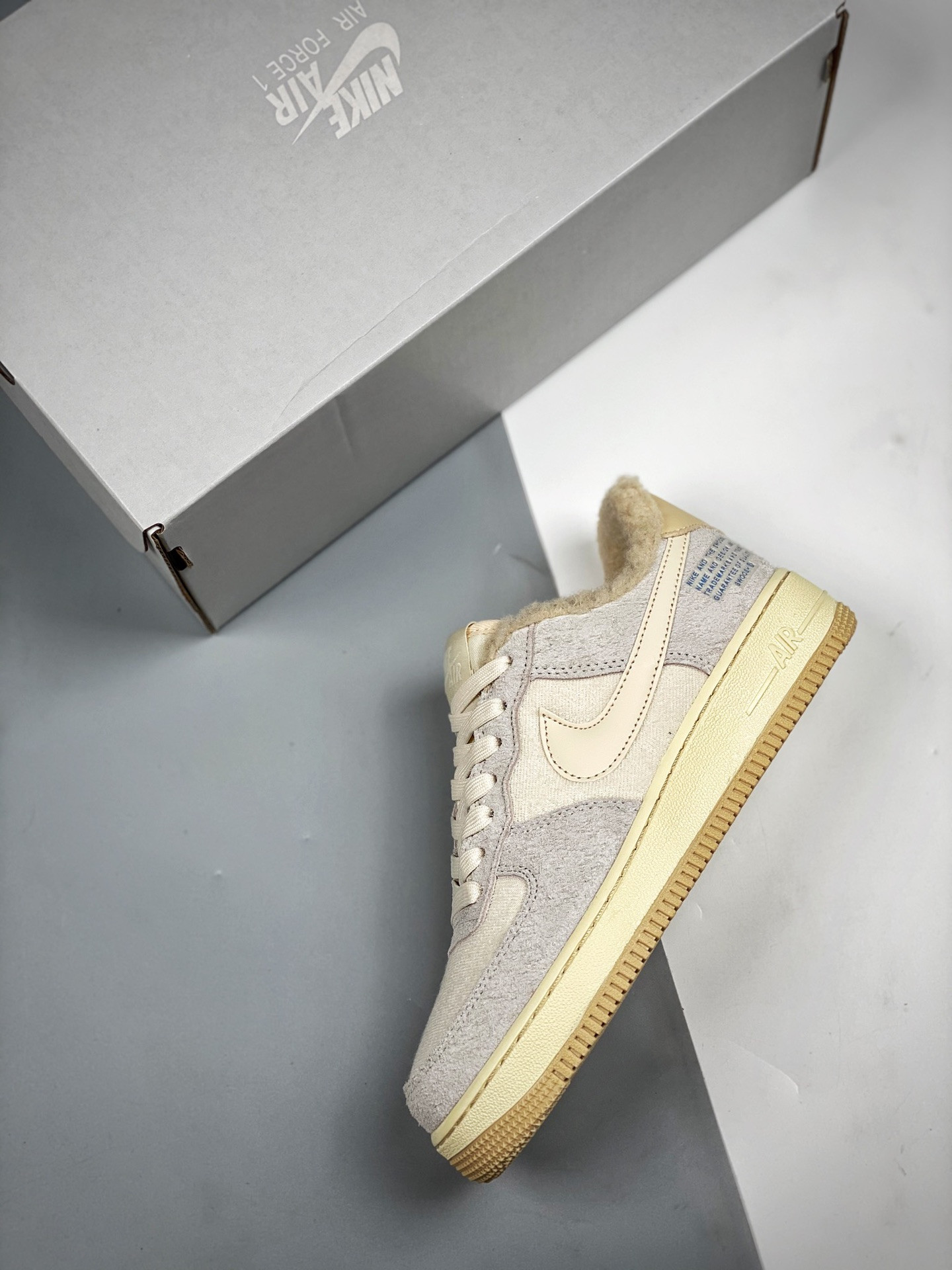 Nike Air Force 1 Low Photon Dust/Pale Ivory/Cashmere/Rattan For Sale