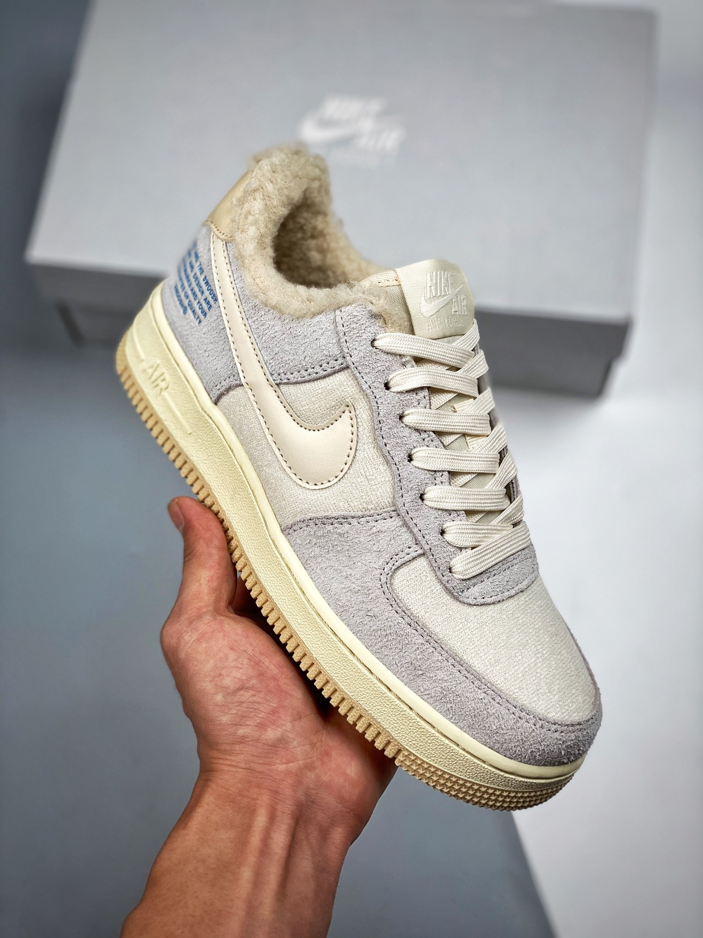 Nike Air Force 1 Low Photon Dust/Pale Ivory/Cashmere/Rattan For Sale
