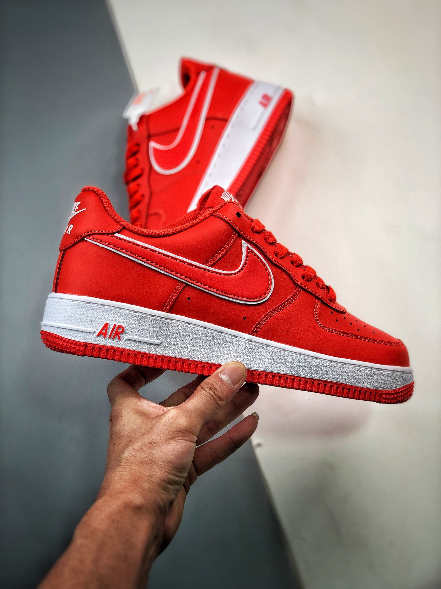 Nike Air Force 1 Low Picante Red White For Sale