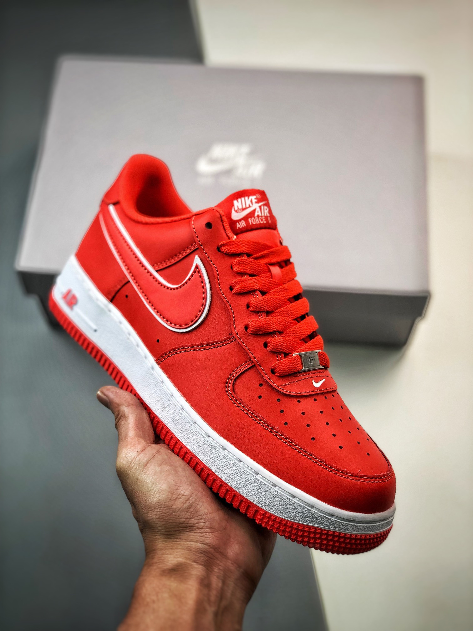 Nike Air Force 1 Low Picante Red White For Sale